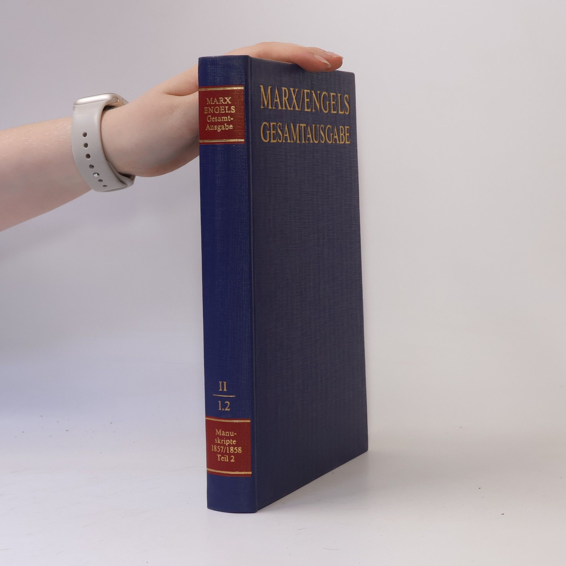 Karl Marx Marx/Engels Gesamtausgabe II/1.2