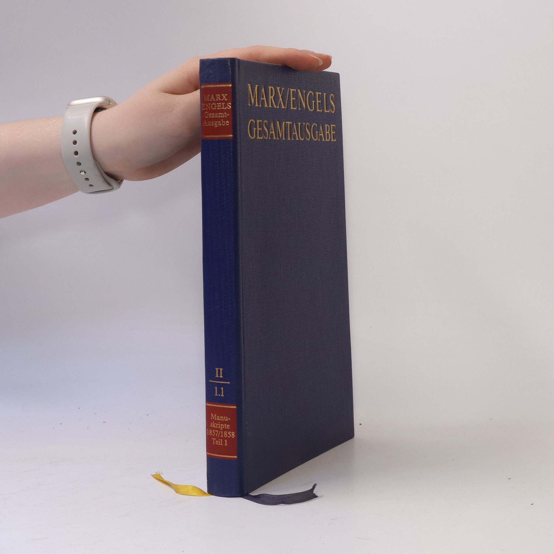 Karl Marx Marx/Engels Gesamtausgabe II/1.1