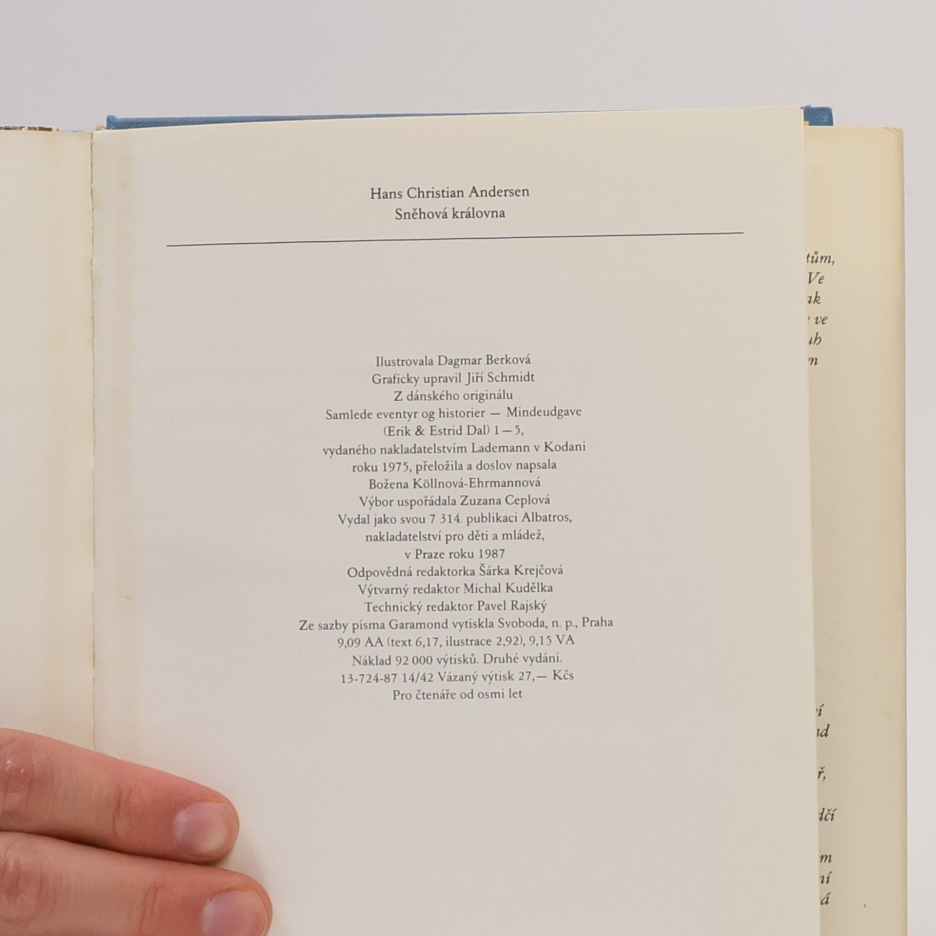 Hans Christian Andersen Sněhová královna