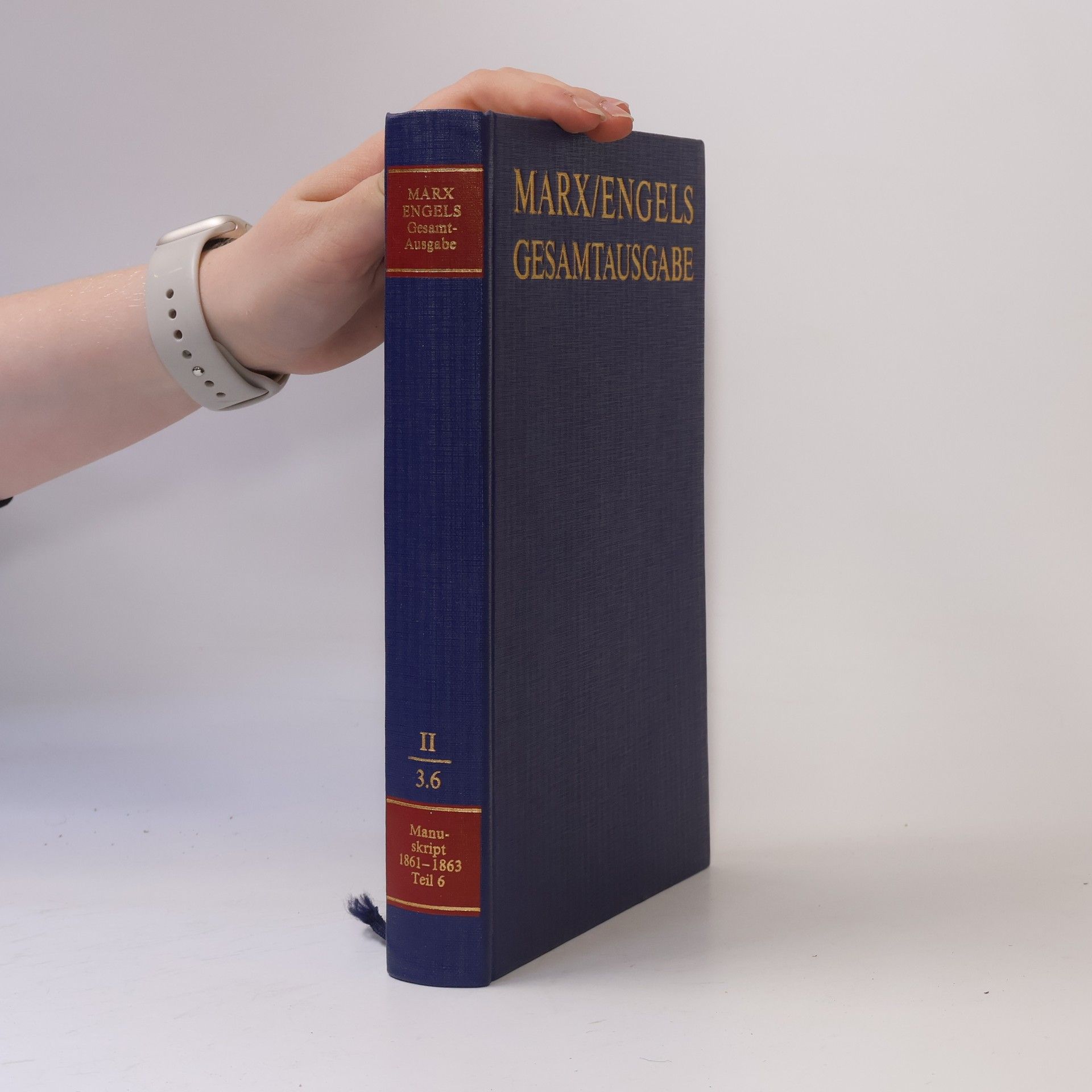 Marx Engels Marx/Engels Gesamtausgabe II/3.6