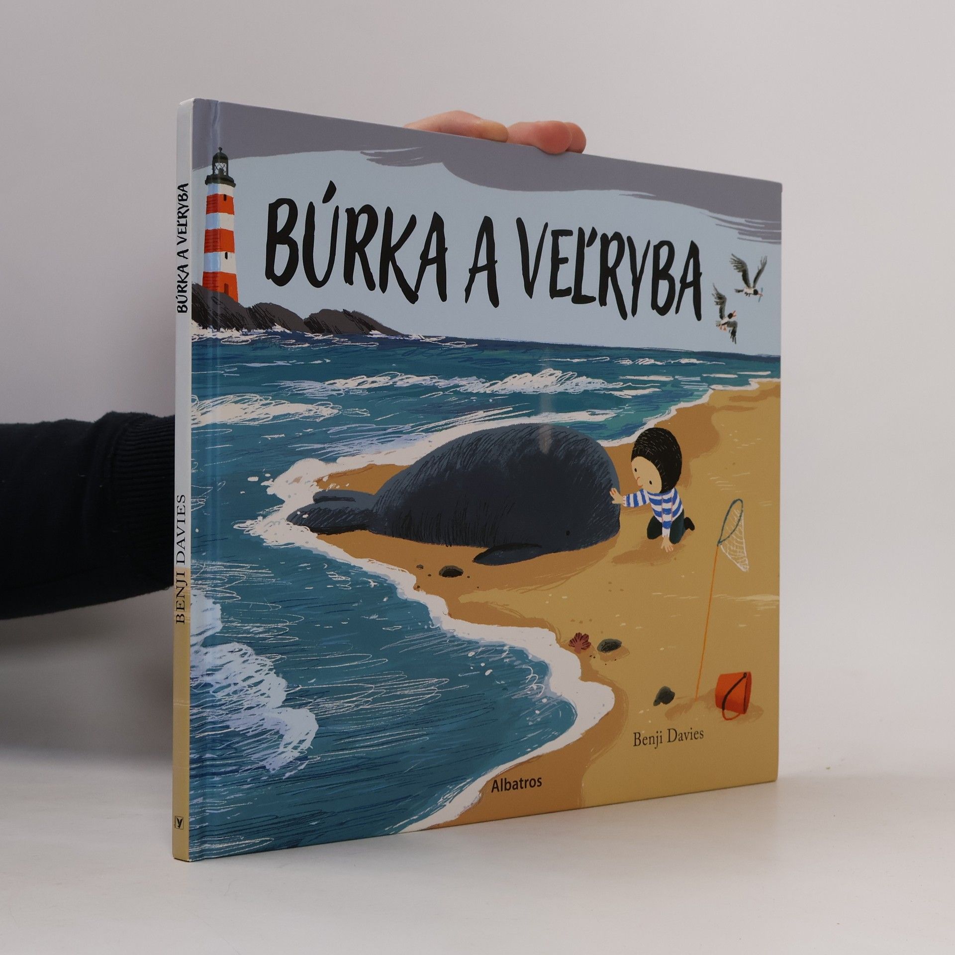 Benji Davies Búrka a veľryba