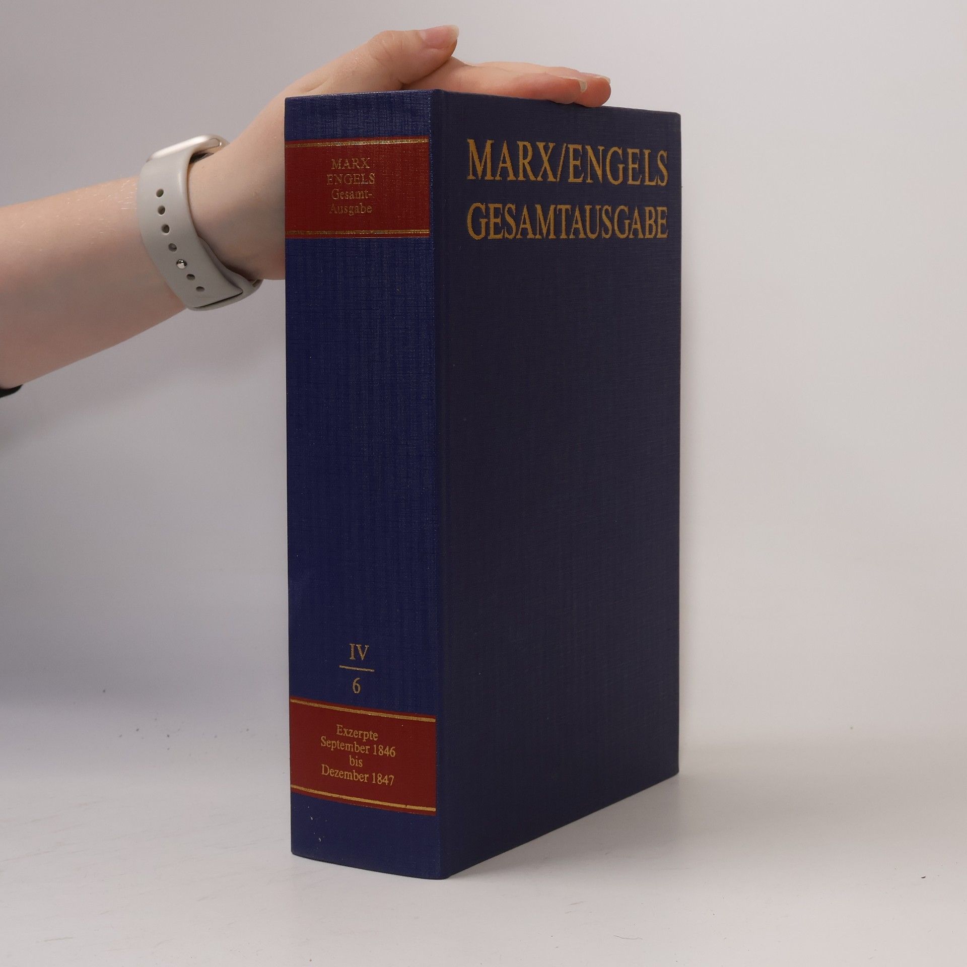 Karl Marx Marx/Engels Gesamtausgabe IV/6