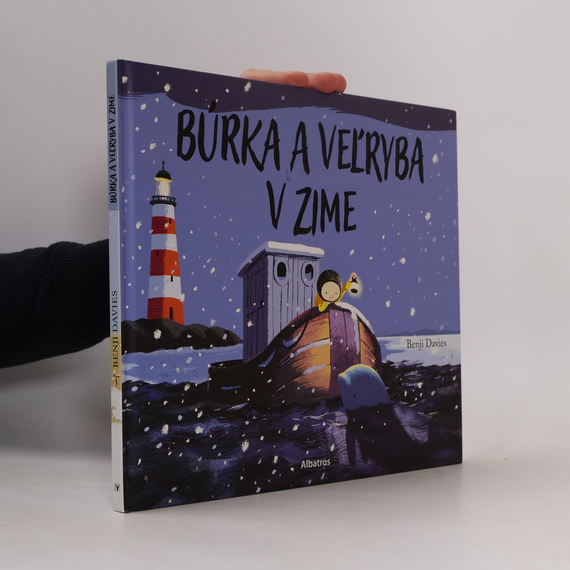 Benji Davies Búrka a veľryba v zime