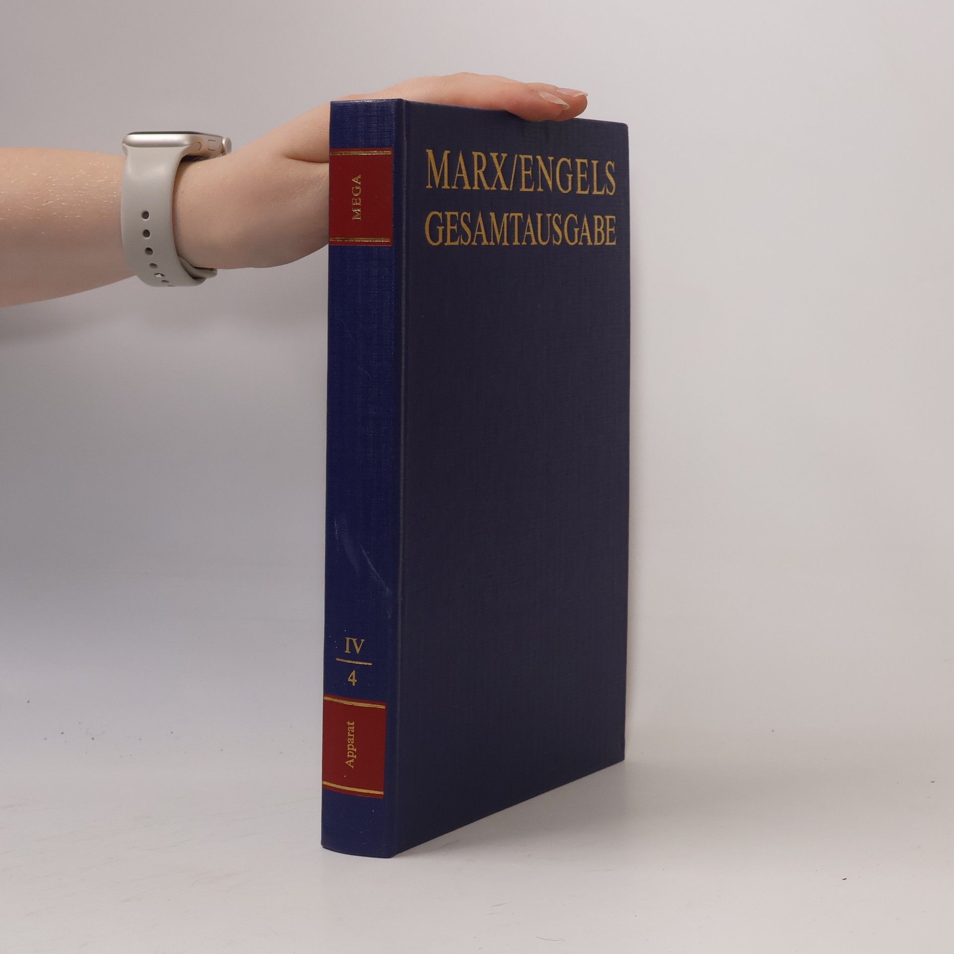 Karl Marx Marx/Engels Gesamtausgabe IV/4