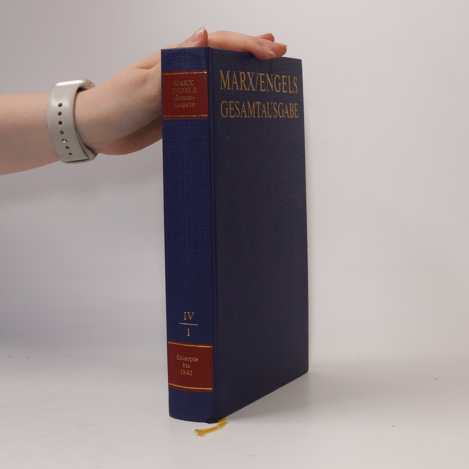 Karl Marx Marx/Engels Gesamtausgabe IV/1