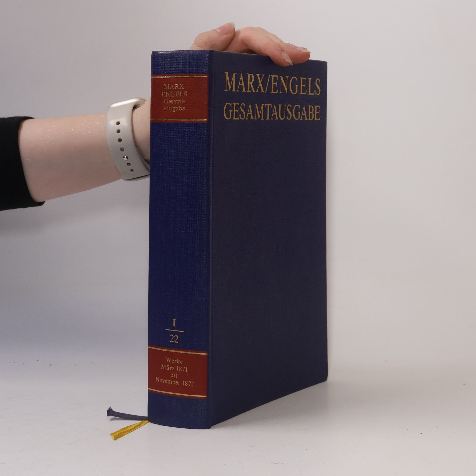 Karl Marx Marx/Engels Gesamtausgabe I/22