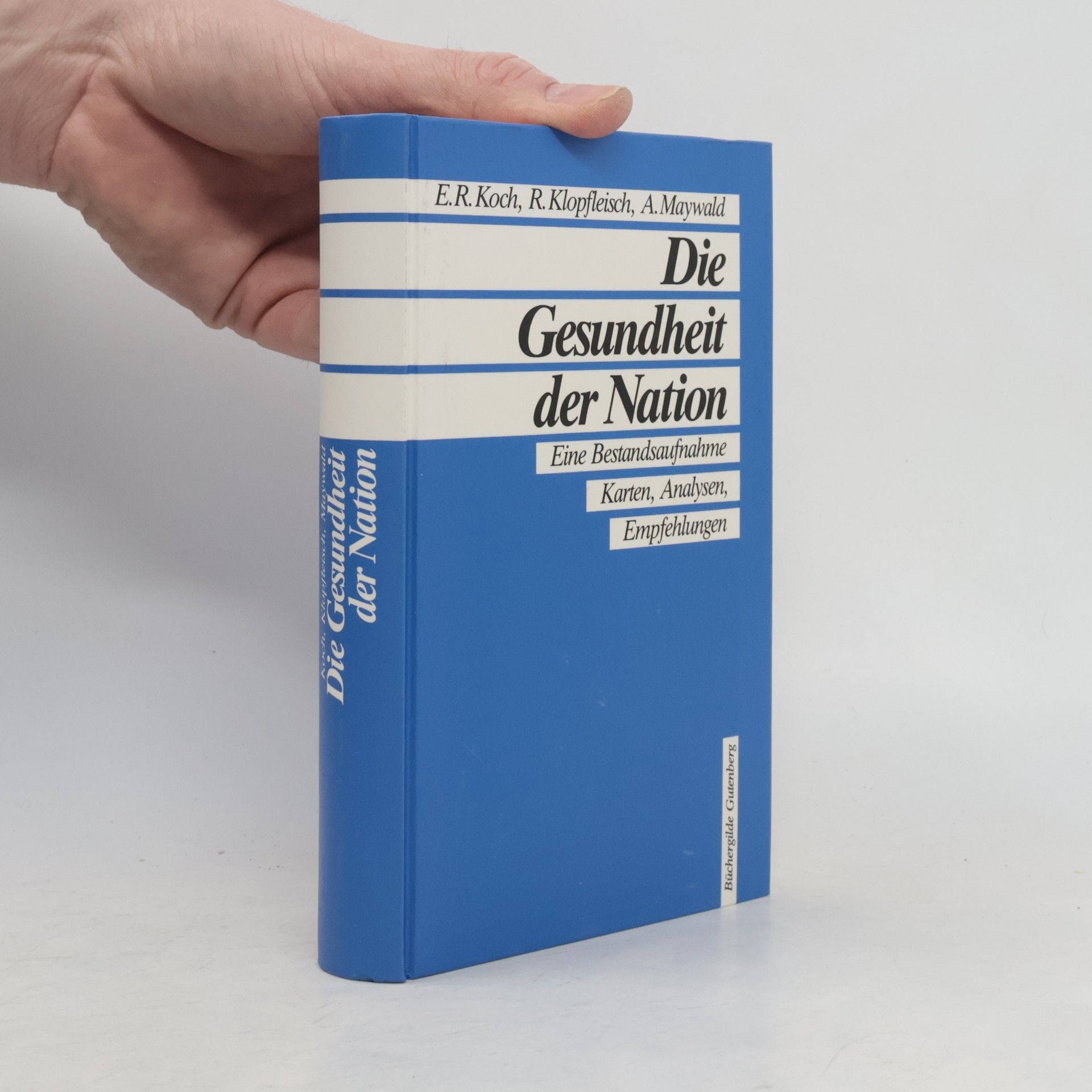Reinhard Klopfleisch Die Gesundheit der Nation