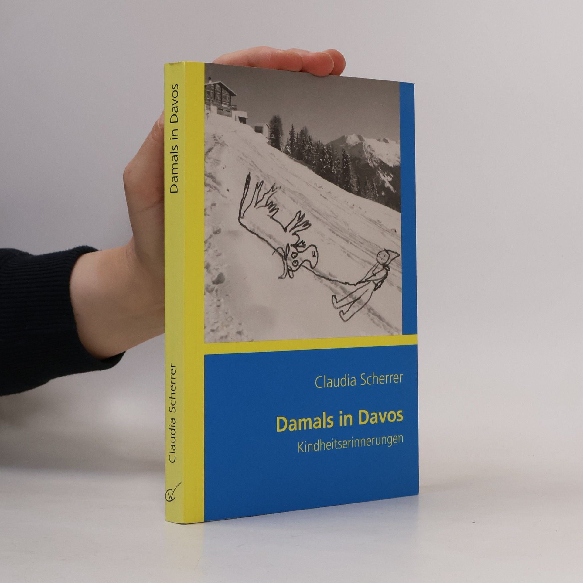 Claudia Scherrer Damals in Davos