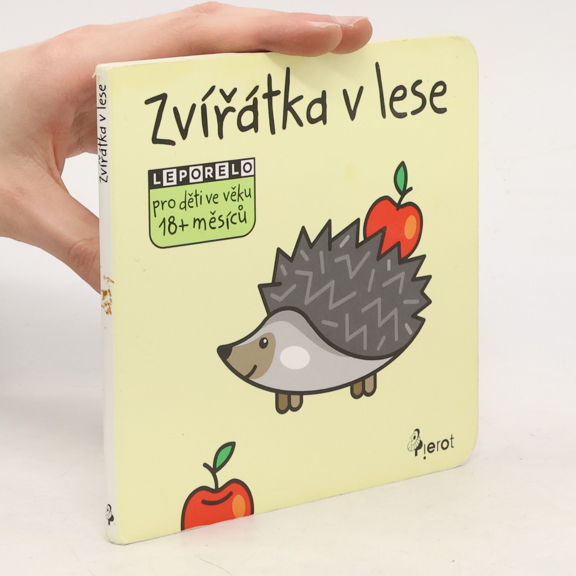 Jan Jiskra Zvířátka v lese: leporelo pro děti ve věku 18+ měsíců