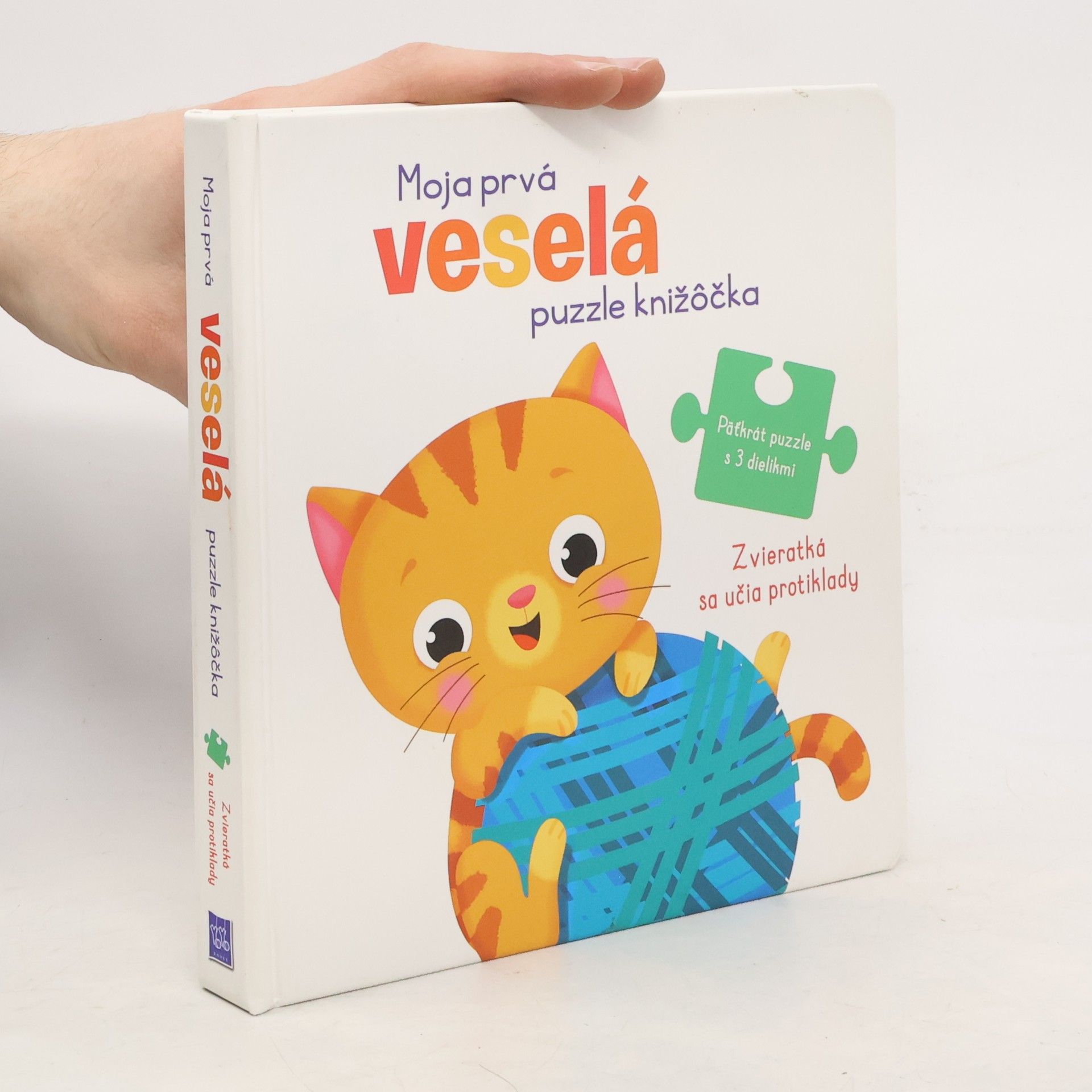 Jo Dupre bvba Moja prvá veselá puzzle knižôčka Zvieratká sa učia protiklady