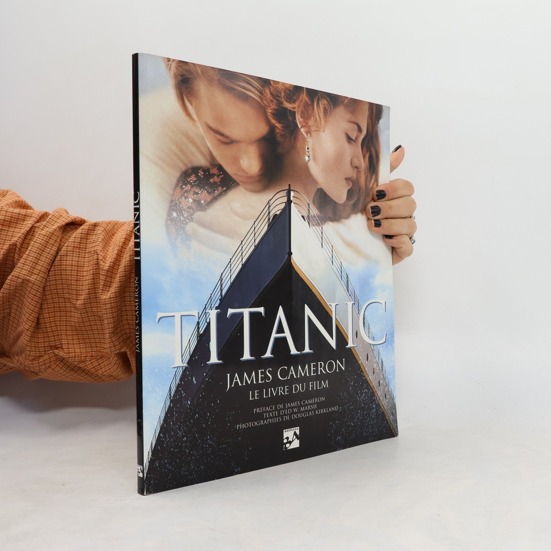 Titanic, James Cameron, le livre du film