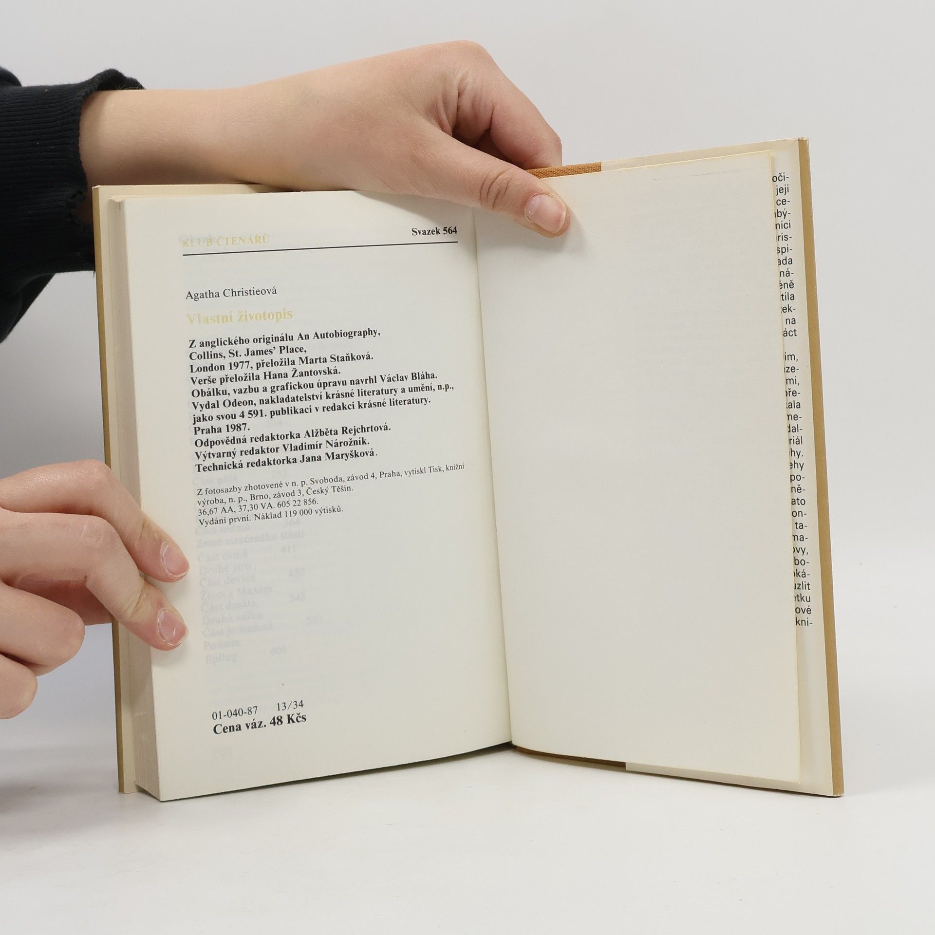 Agatha Christie Vlastní životopis