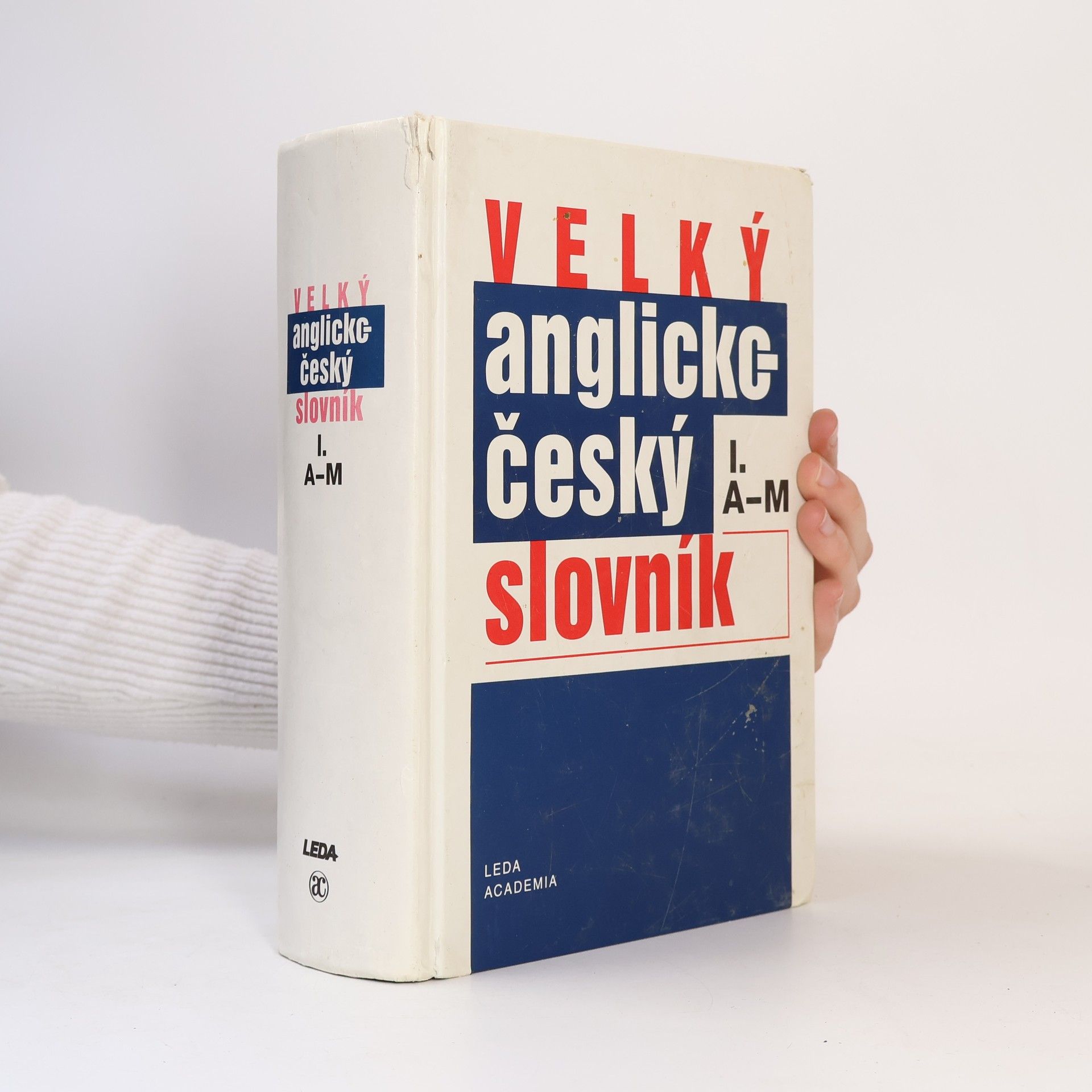Karel Hais Velký anglicko-český slovník. 1. díl, A-M
