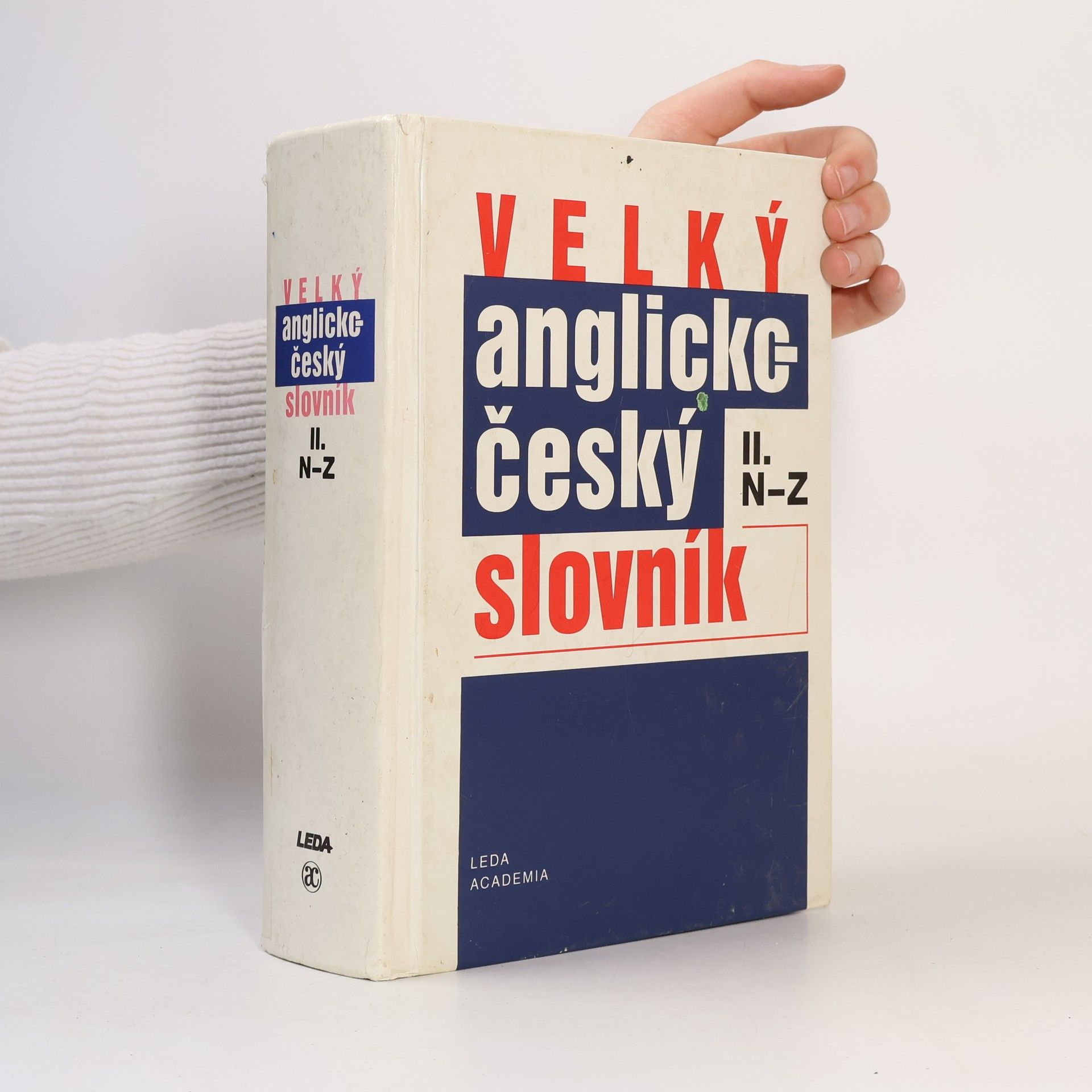 Karel Hais Velký anglicko-český slovník. 2. díl, N-Z