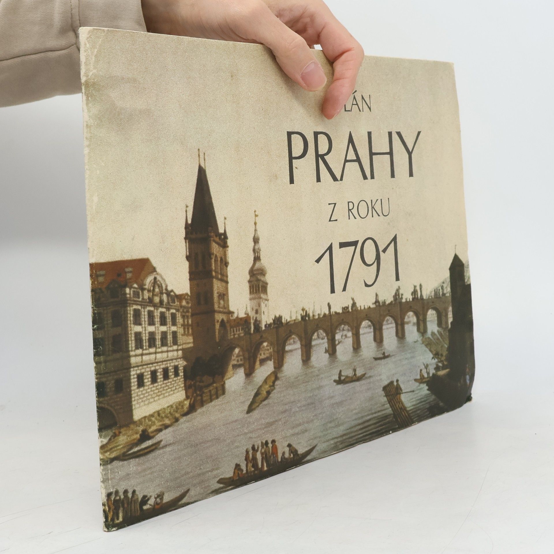 Plán Prahy z roku 1791