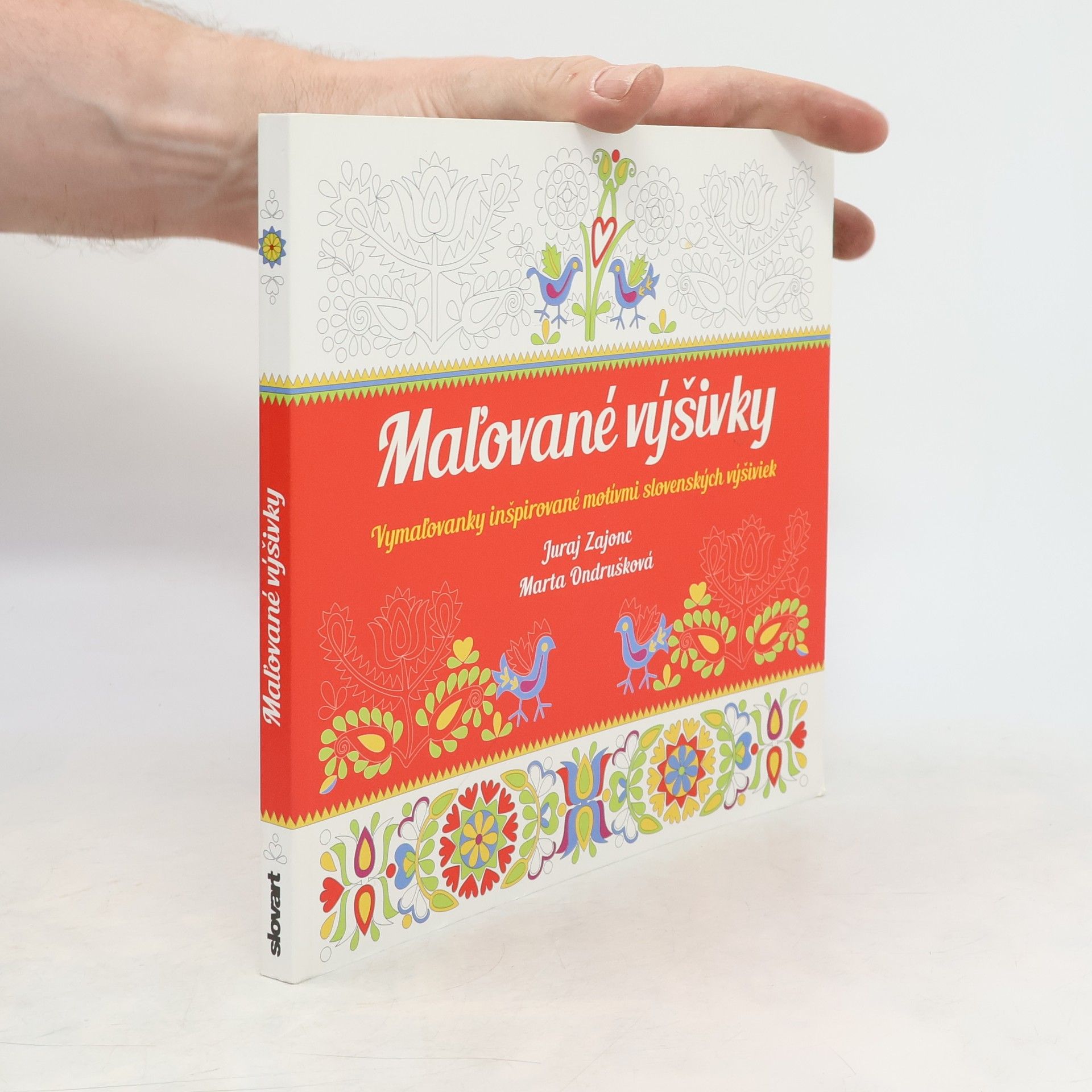 Marta Ondrušková Maľované výšivky