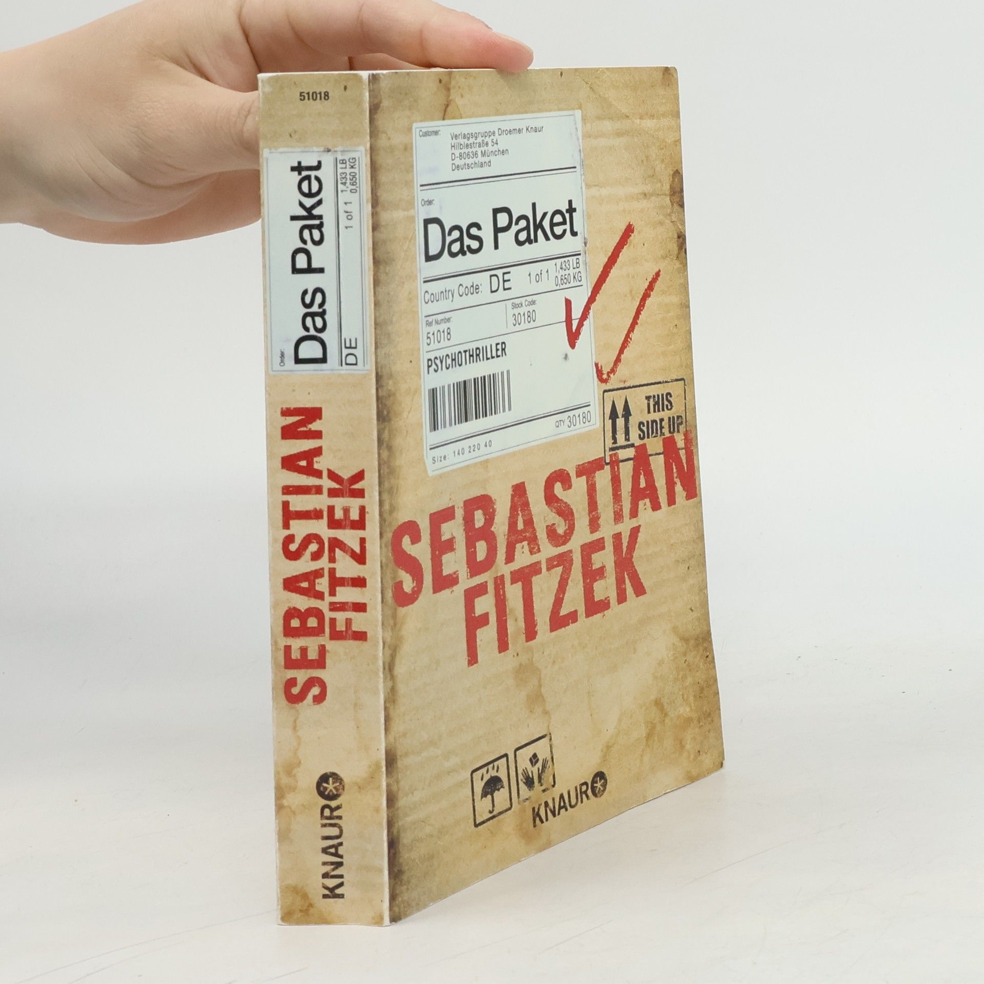 Sebastian Fitzek Das Paket