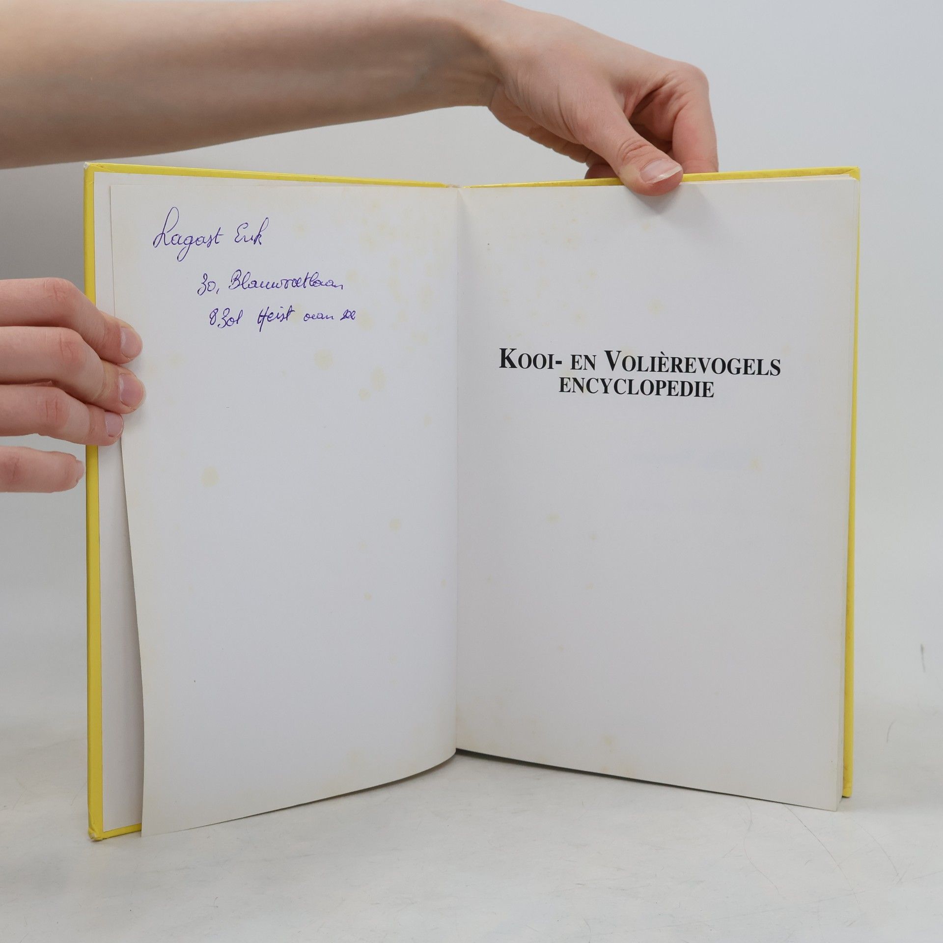 Esther J. J. Verhoef-Verhallen Kooi- en volierevogels encyclopedie