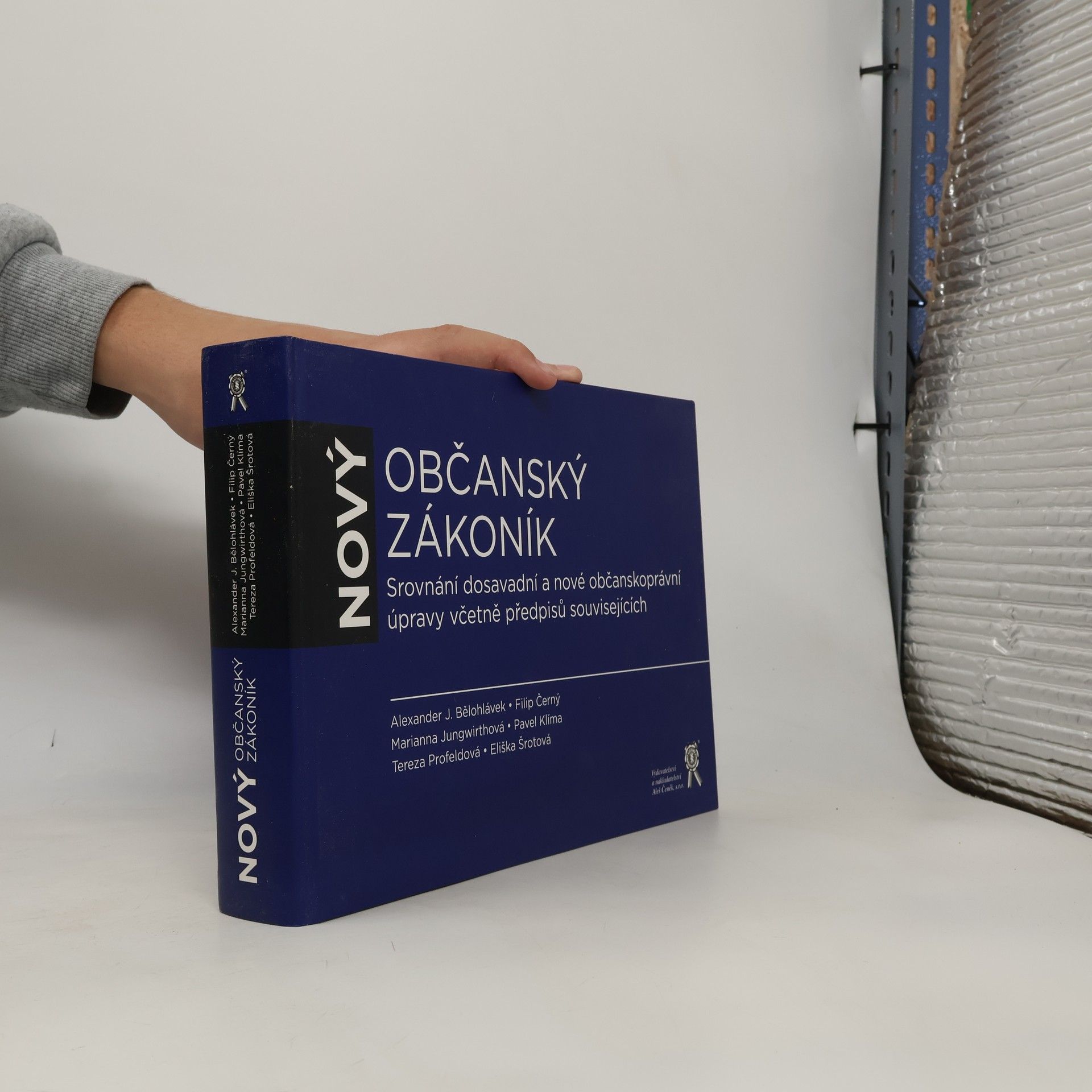 Alexander J. Bělohlávek Nový občanský zákoník : srovnání dosavadní a nové občanskoprávní úpravy včetně předpisů souvisejících
