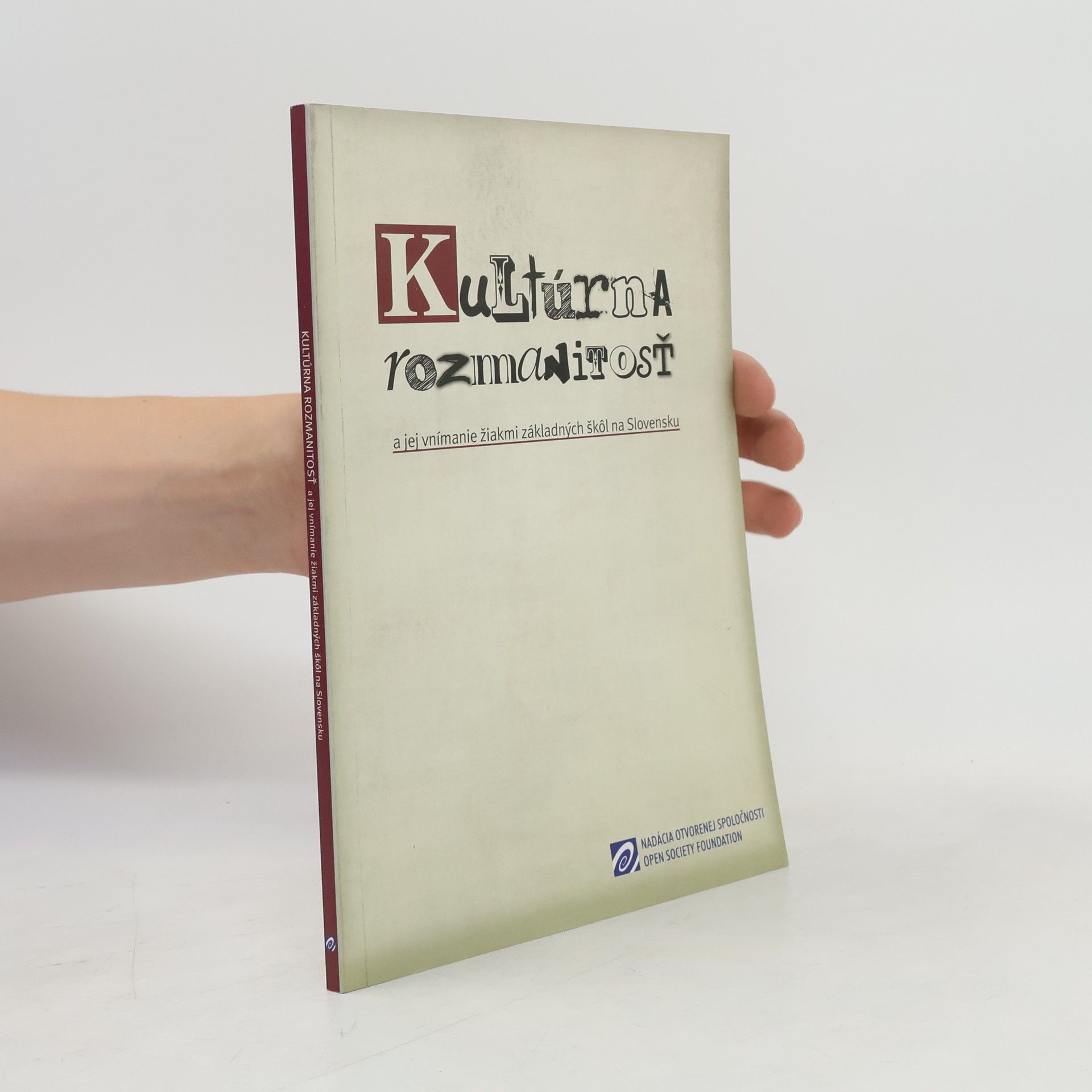 Elena Gallová Kriglerová Kultúrna rozmanitosť a jej vnímanie žiakmi základných škôl na Slovensku