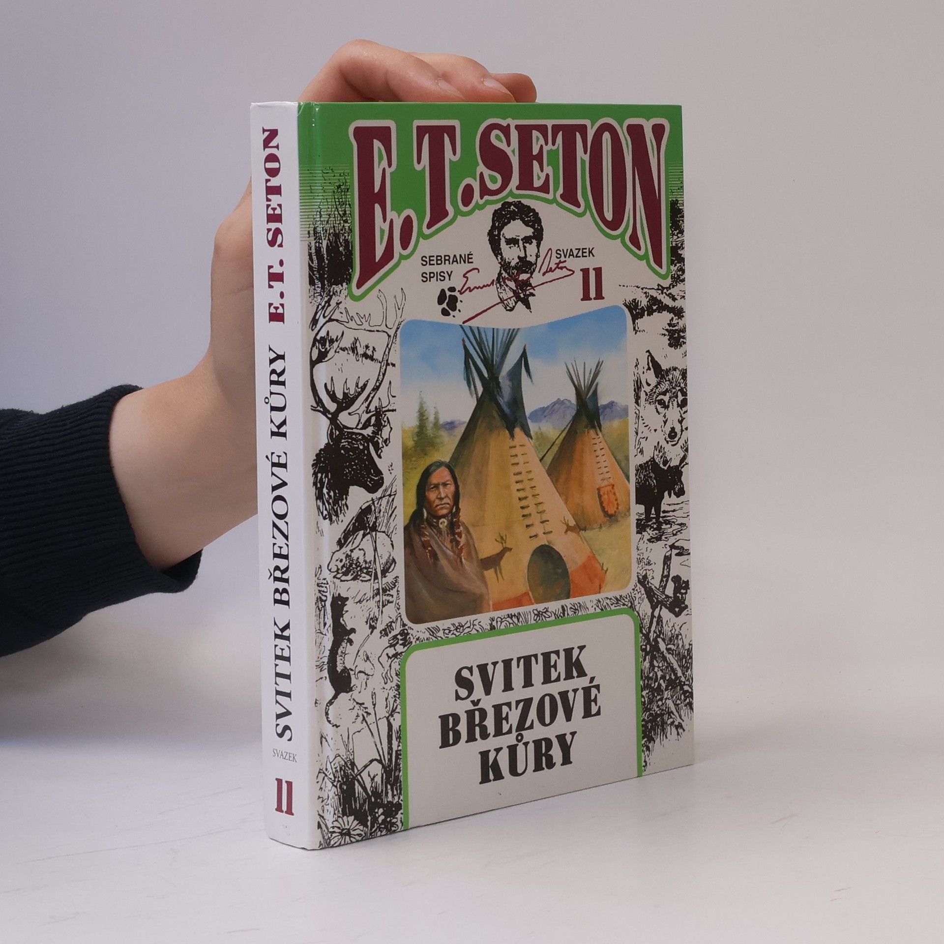 Ernest Thompson Seton Svitek březové kůry