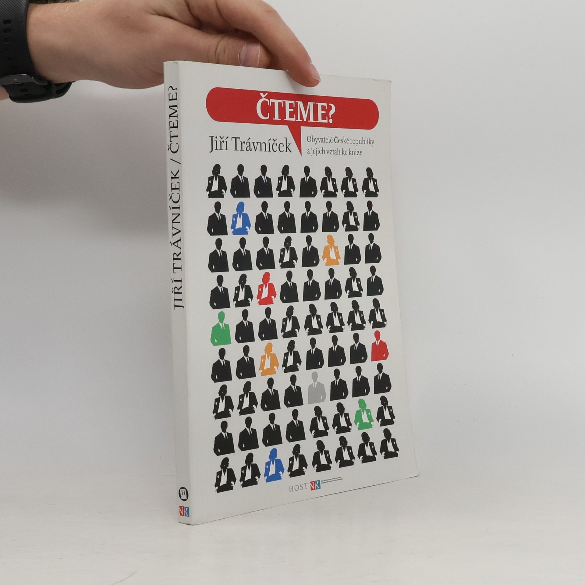 Jiří Trávníček Čteme?. Obyvatelé České republiky a jejich vztah ke knize.