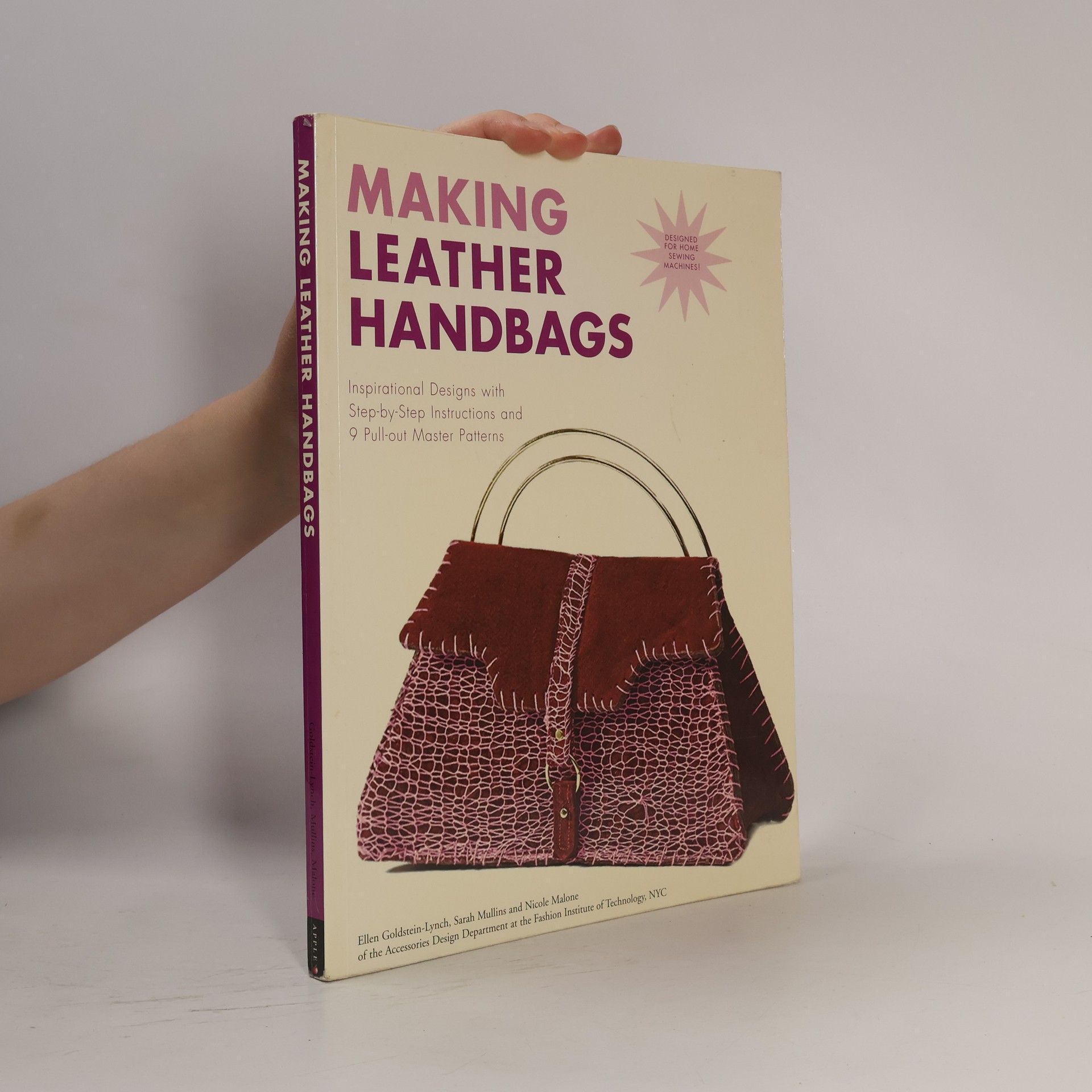 Nicole Malone Making leather handbags