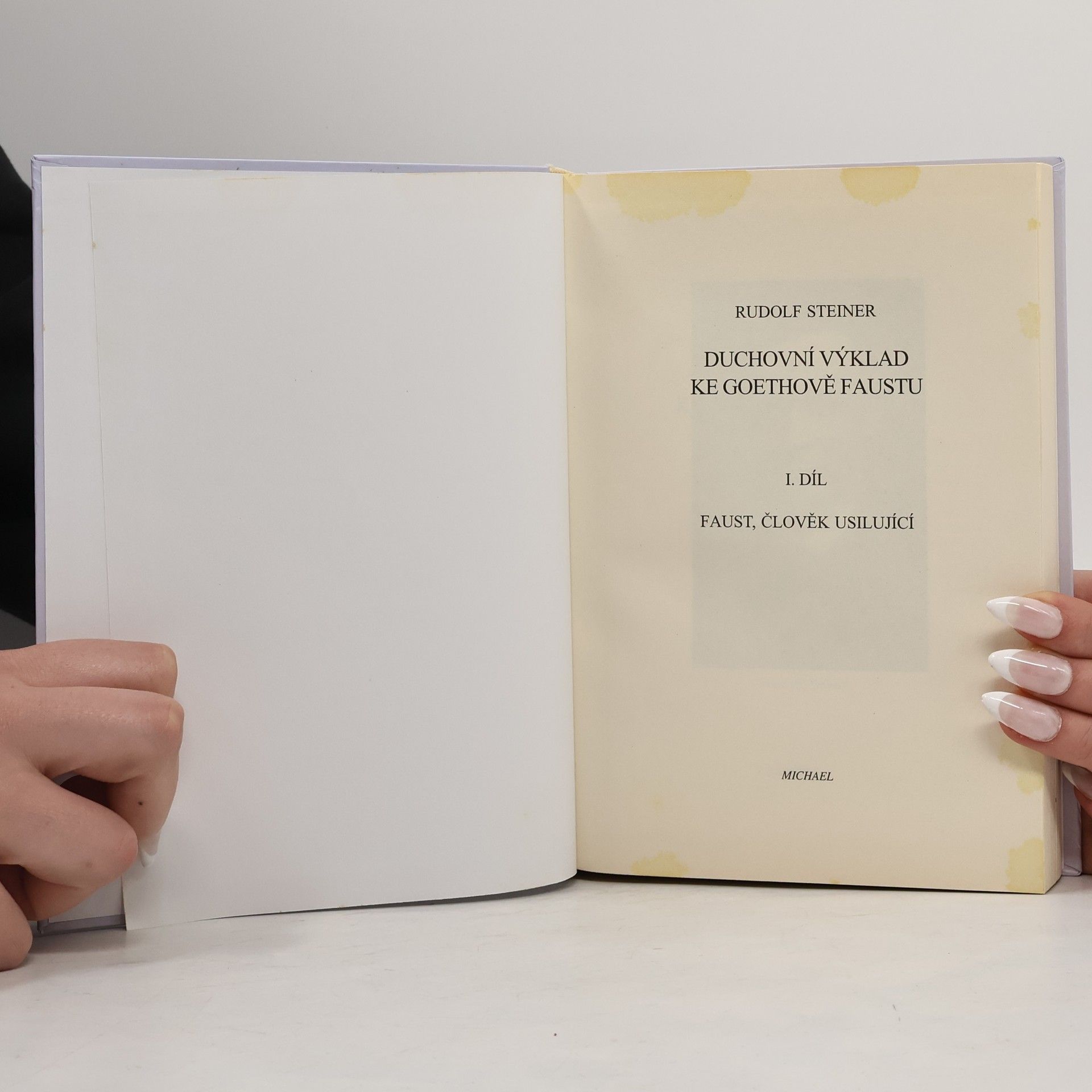 Rudolf Steiner Duchovní výklad ke Goethově Faustu