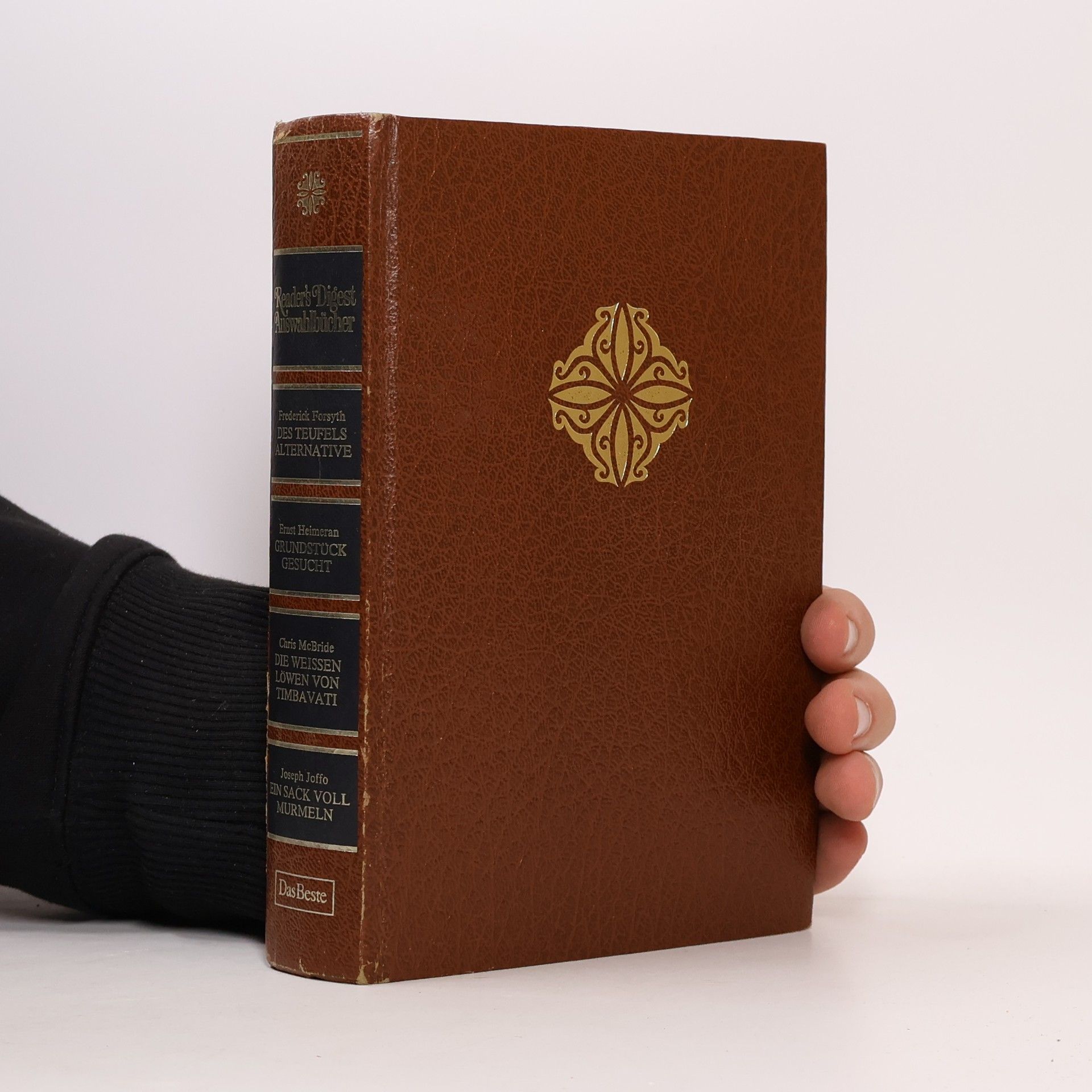 Reader's Digest Auswahlbücher. Des Teufels Alternative, Grundstück gesucht, Die weißen Löwen von Timbavati, Ein Sack voll Murmeln