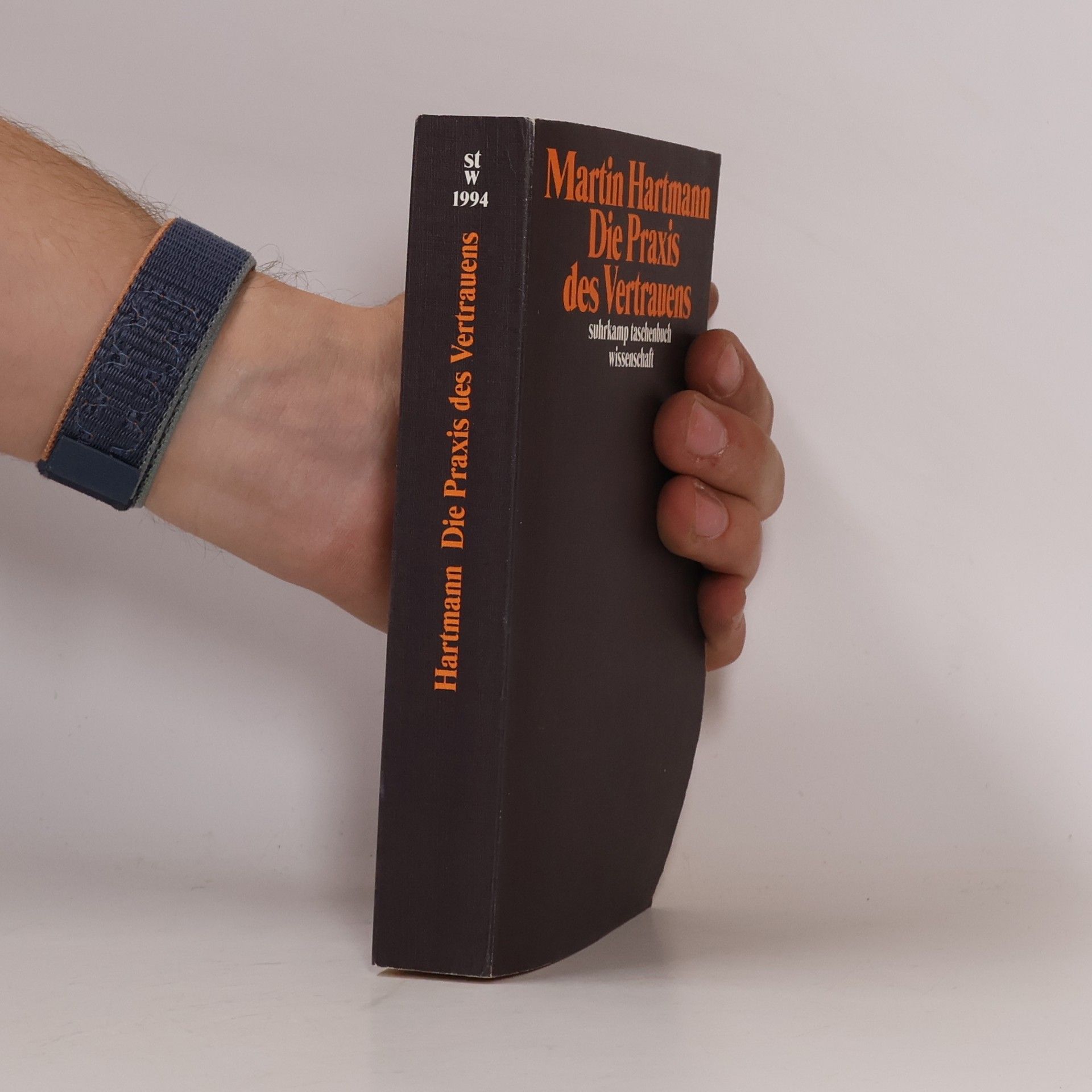 Martin Hartmann Die Praxis des Vertrauens