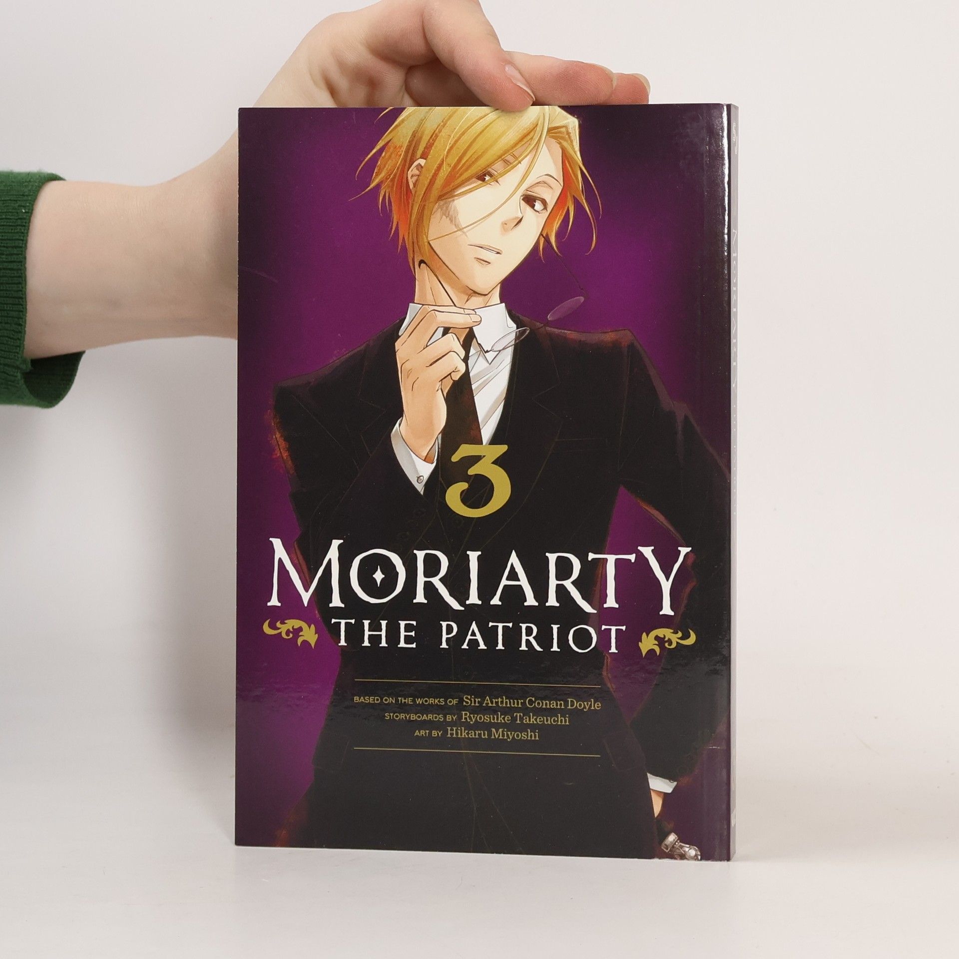 Ryōsuke Takeuchi Moriarty the patriot. Volume 3