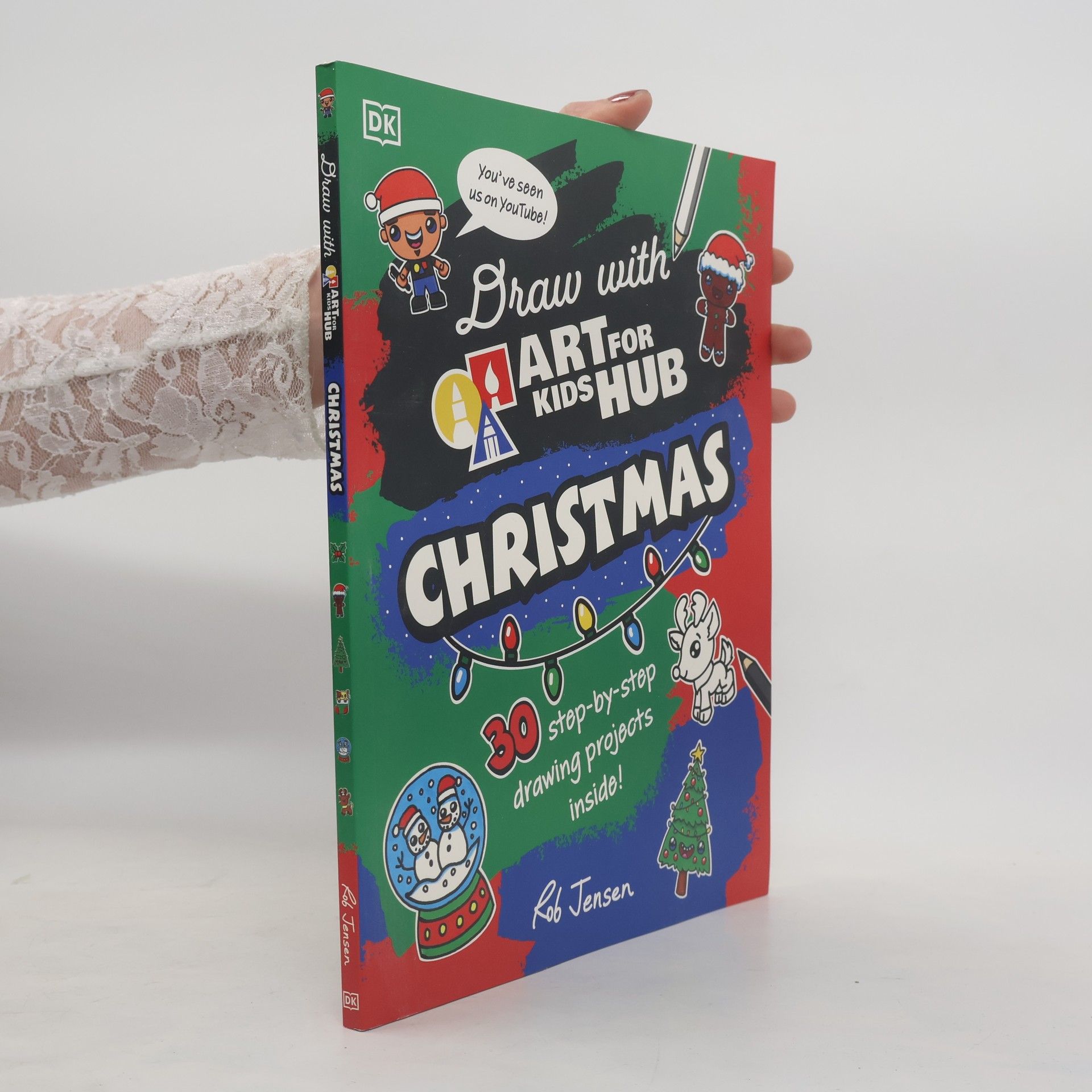 Rob Jensen Draw with Art for Kids Hub Christmas
