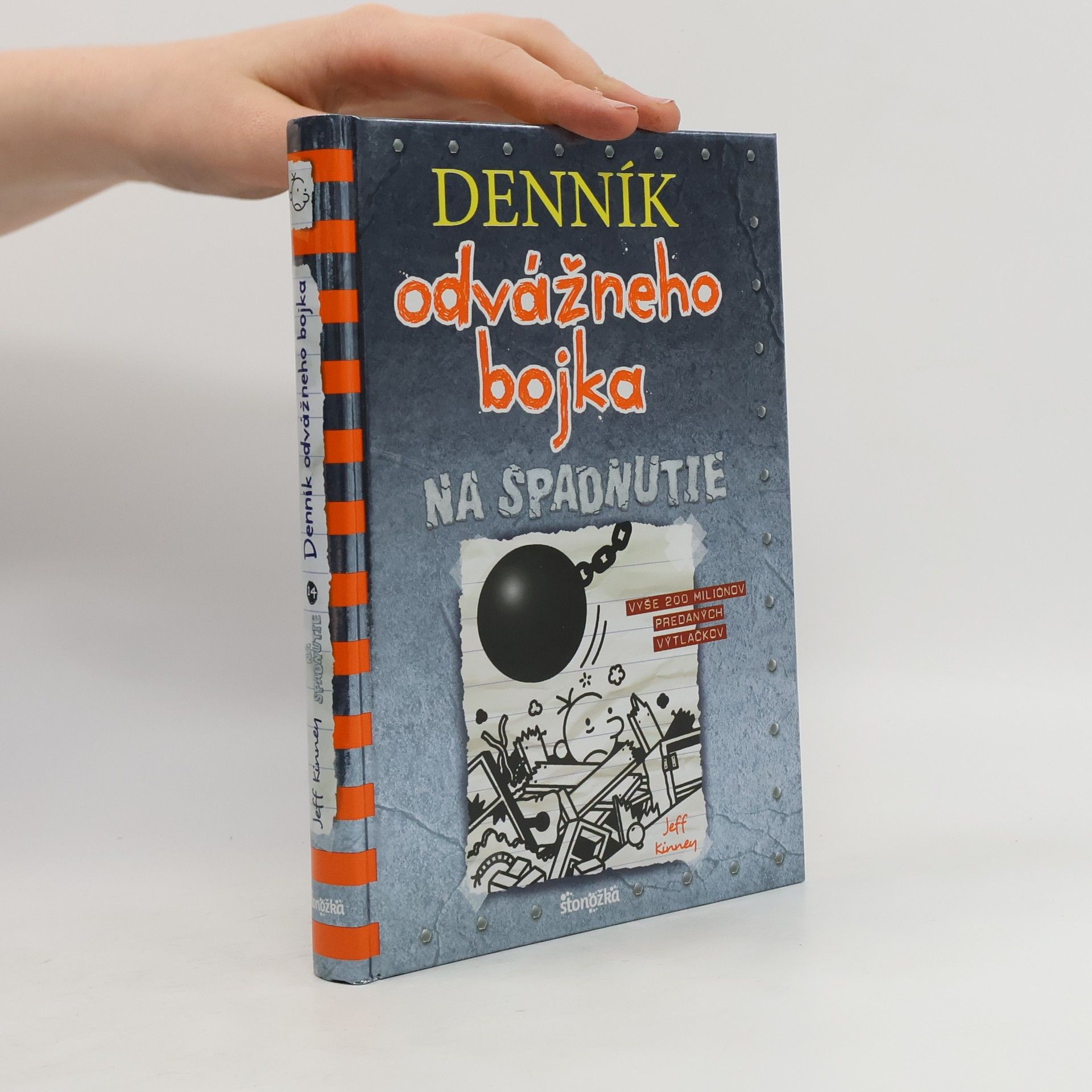 Jeff Kinney Denník odvážneho bojka 14. Na spadnutie
