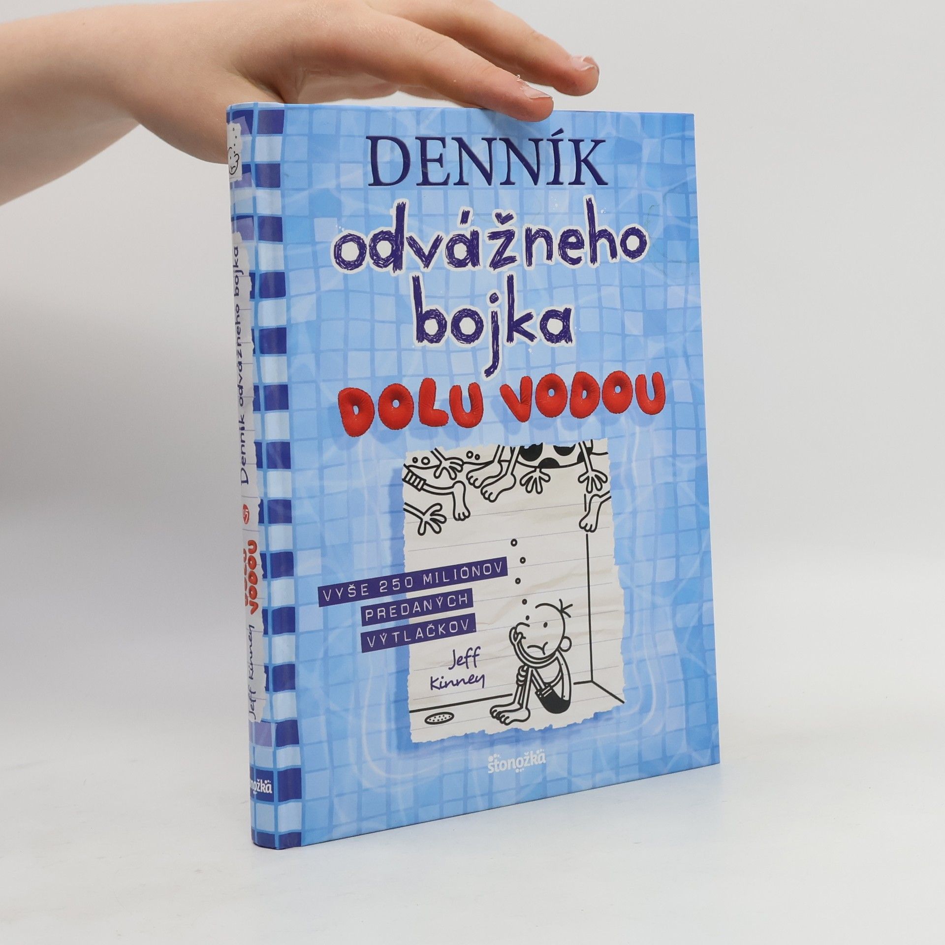 Jeff Kinney Denník odvážného bojka Dolu vodou