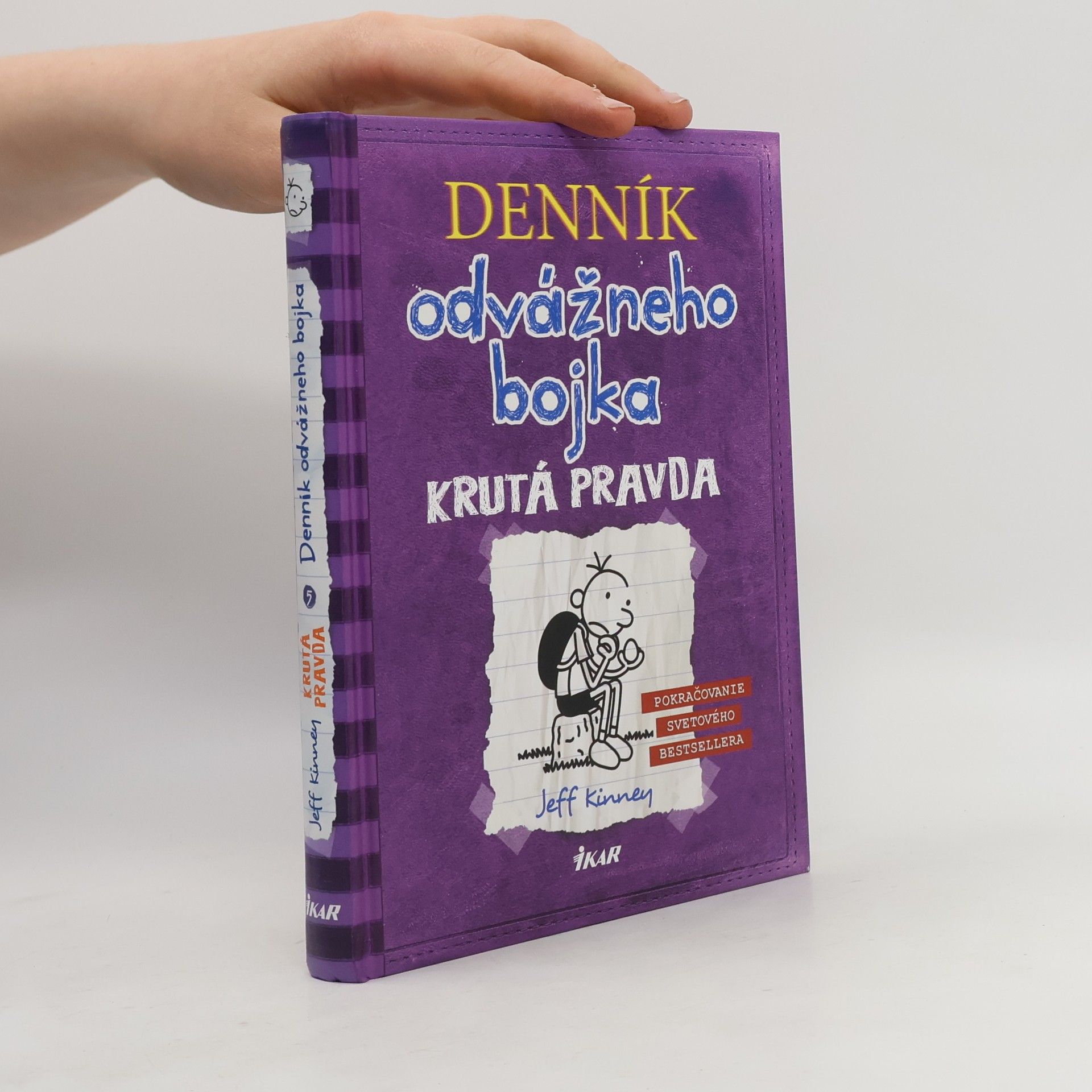 Jeff Kinney Denník odvážneho bojka 5. Krutá pravda