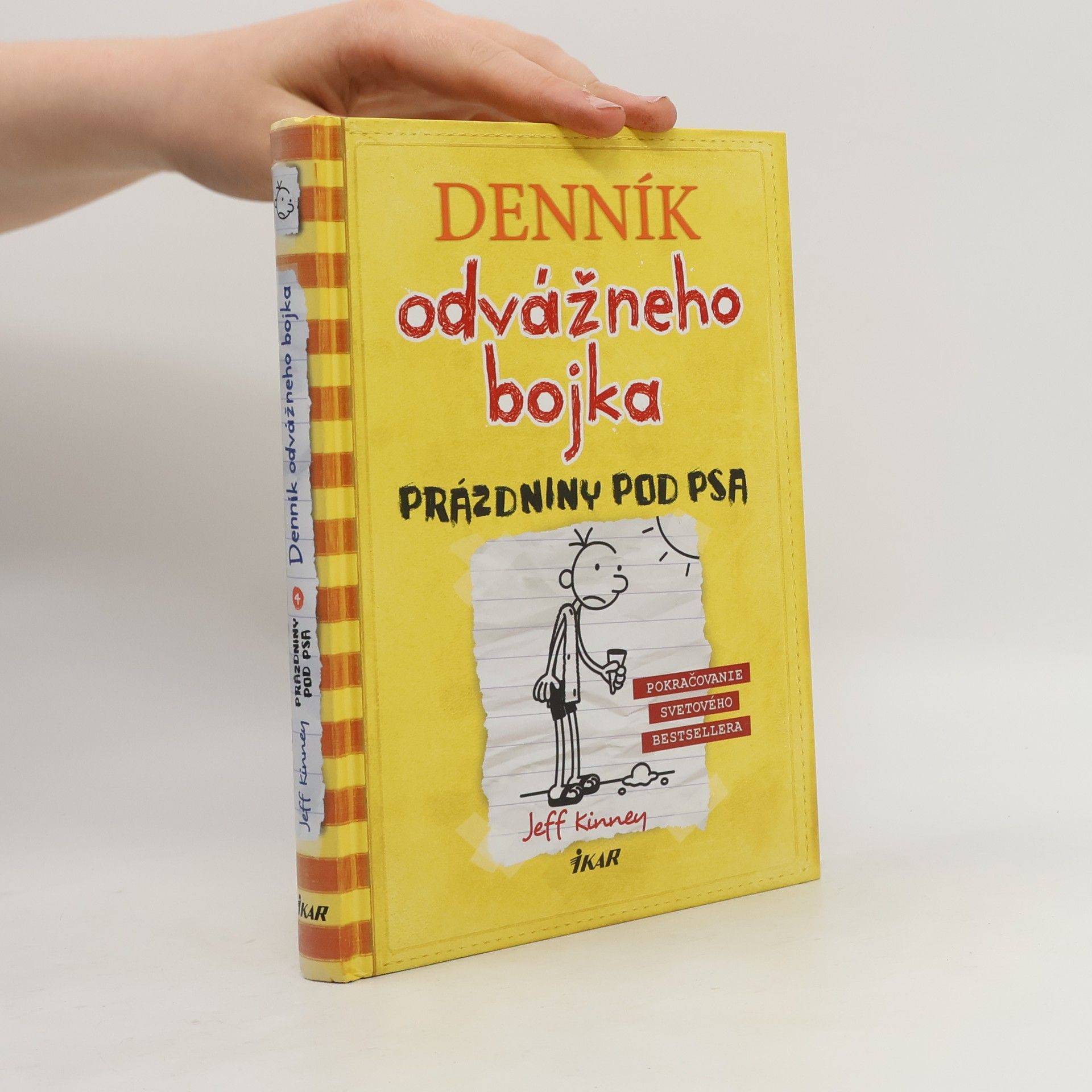 Jeff Kinney Denník odvážneho bojka 4: Prázdniny pod psa