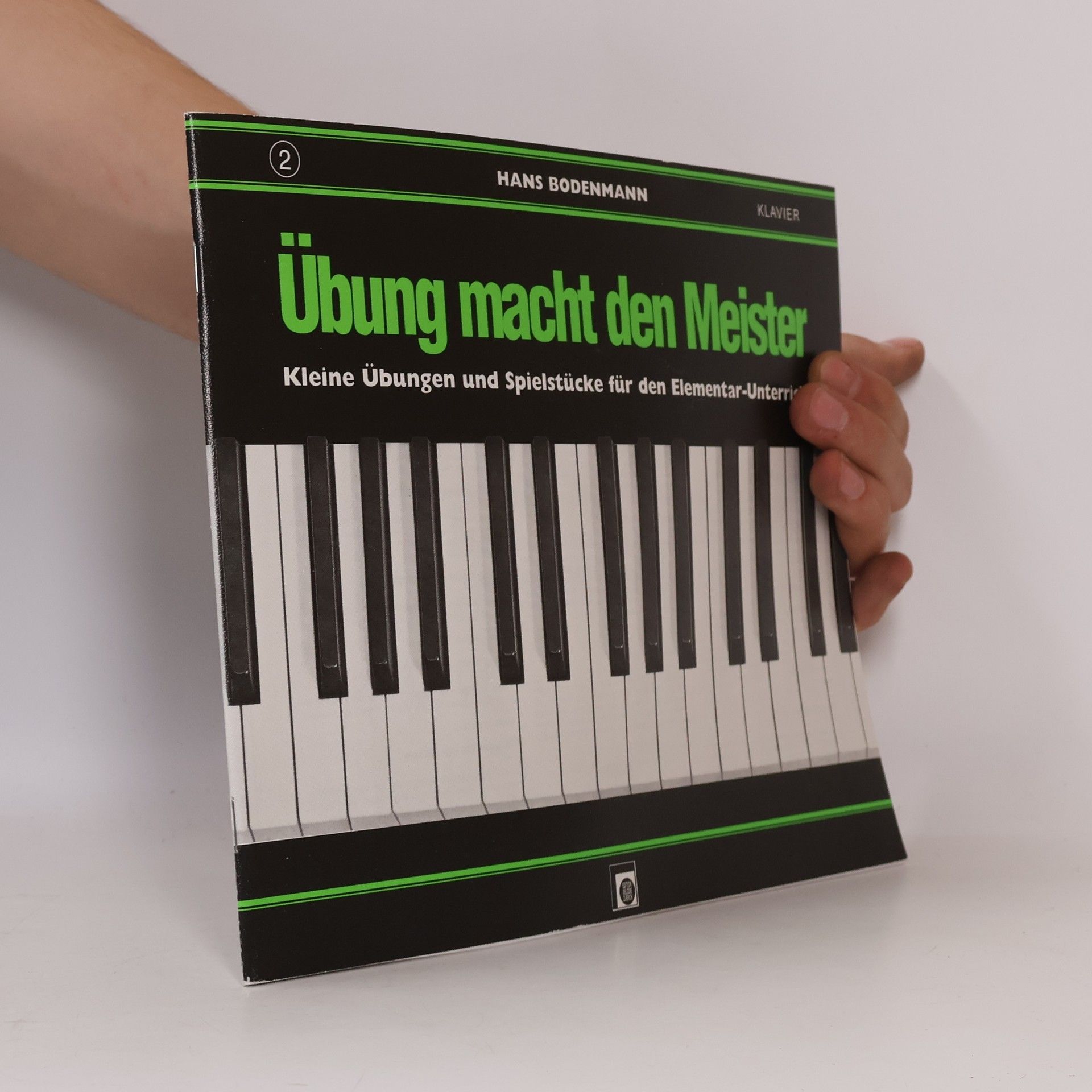 Hans Bodenmann Übung macht den Meister. Klavier