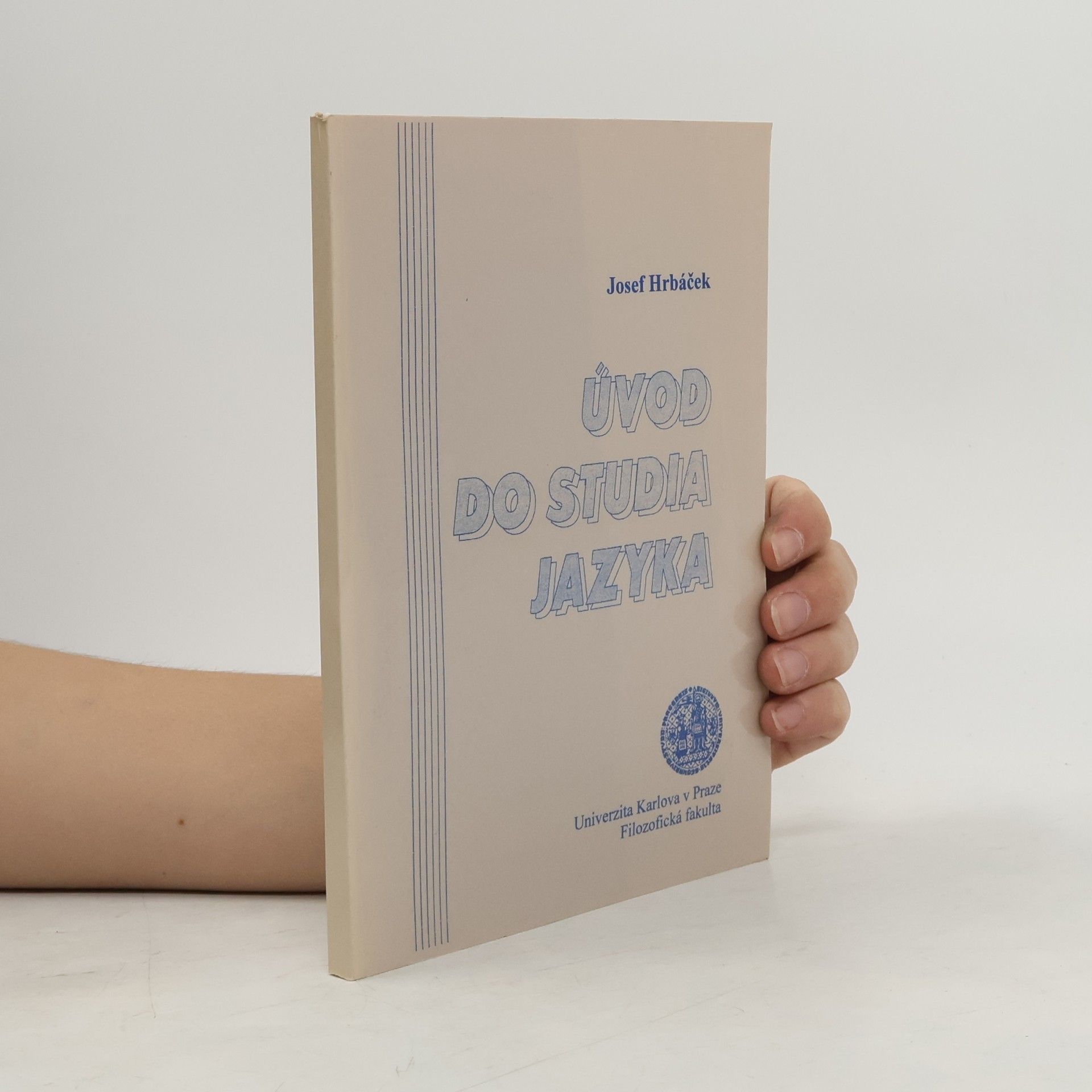 Josef Hrbáček Úvod do studia jazyka