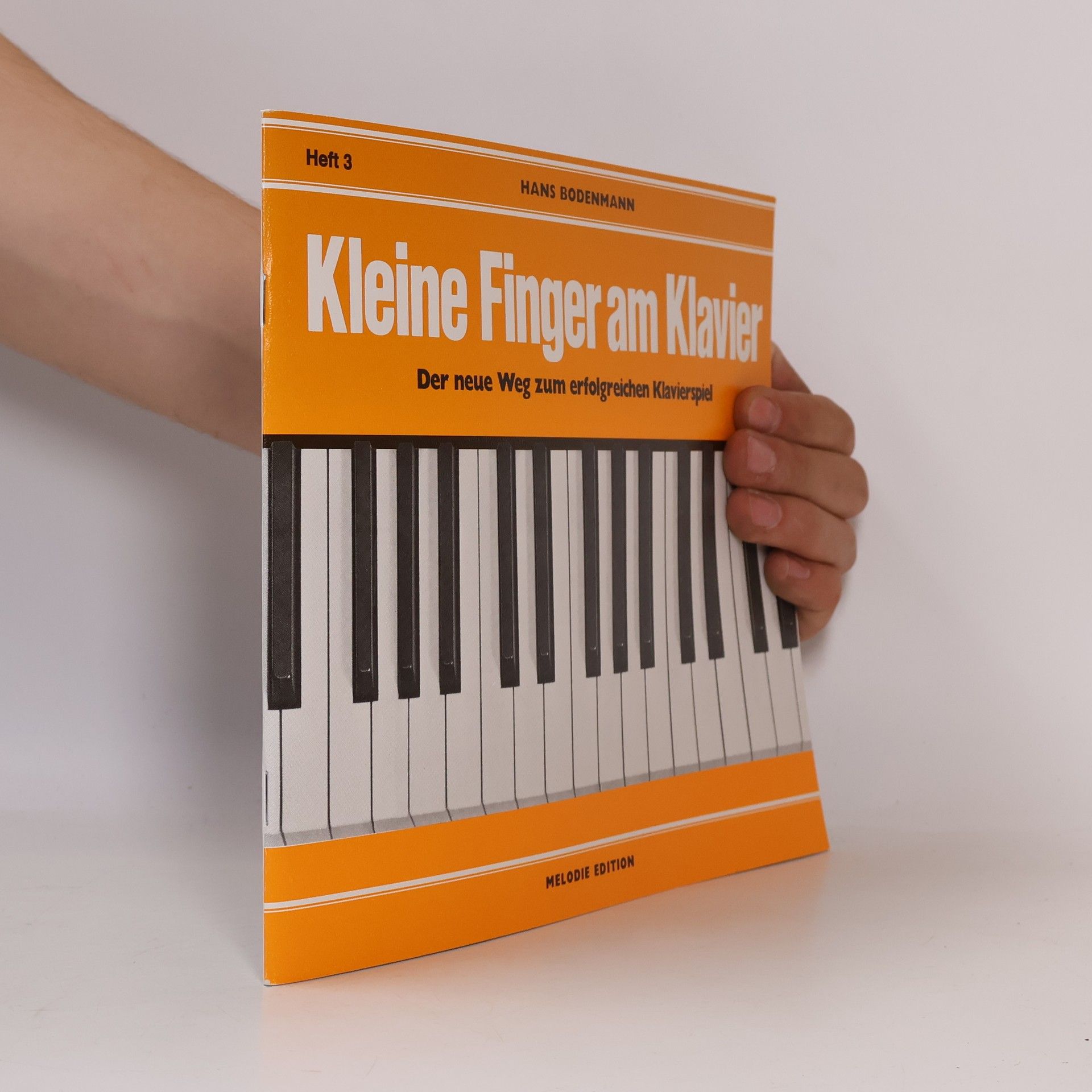 Hans Bodenmann Kleine Finger am Klavier, Heft 3