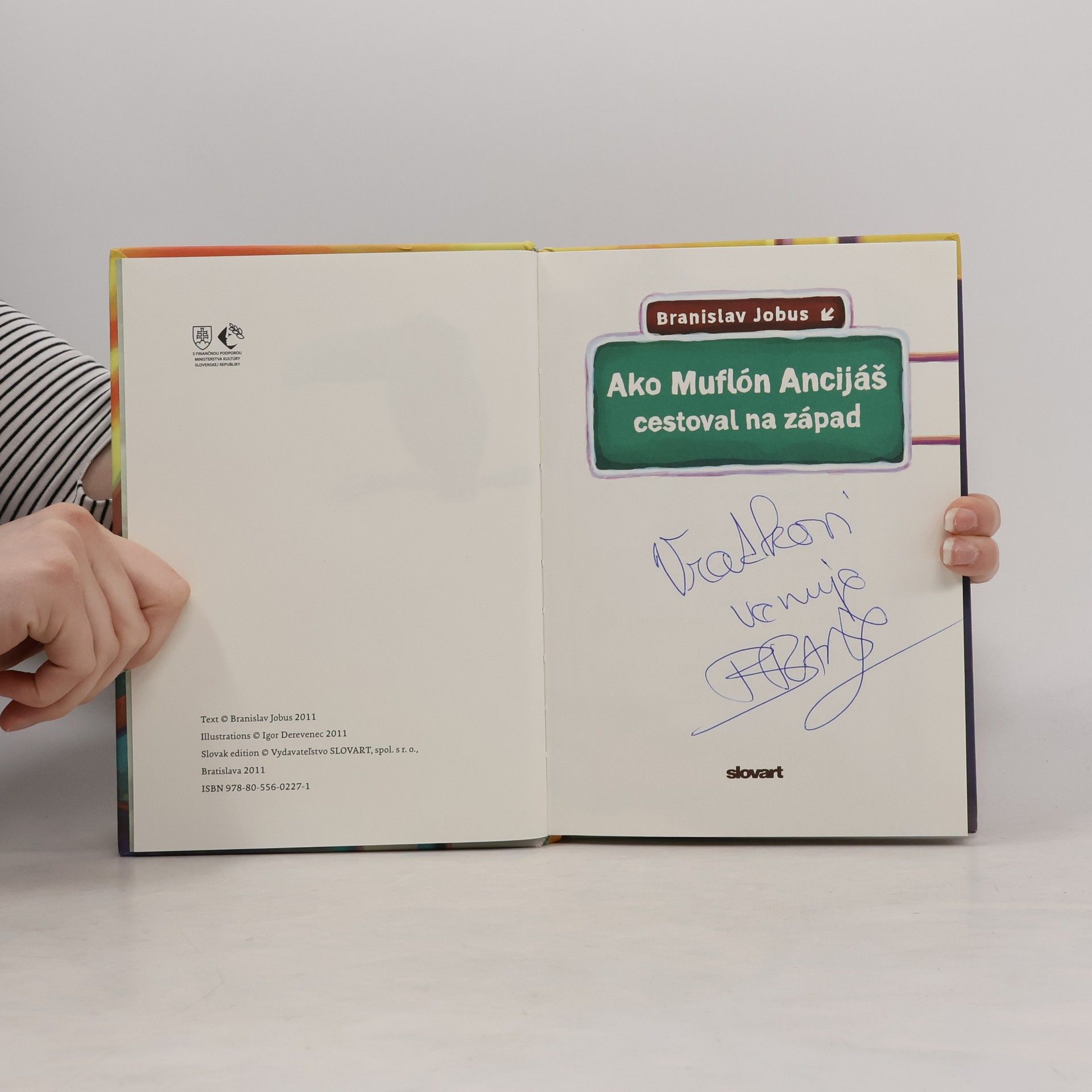 Branislav Jobus Ako muflón Ancijáš cestoval na západ