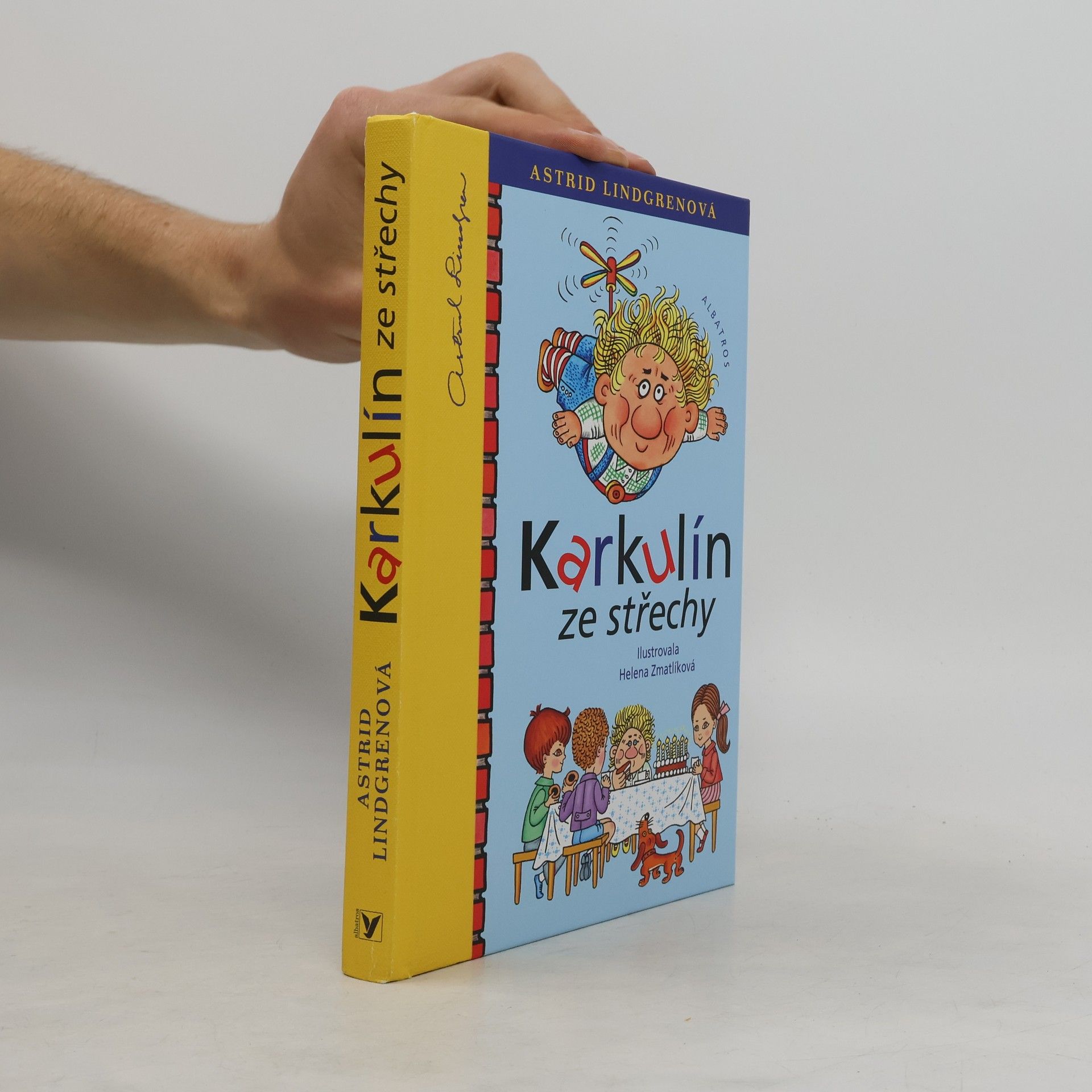 Astrid Lindgren Karkulín ze střechy