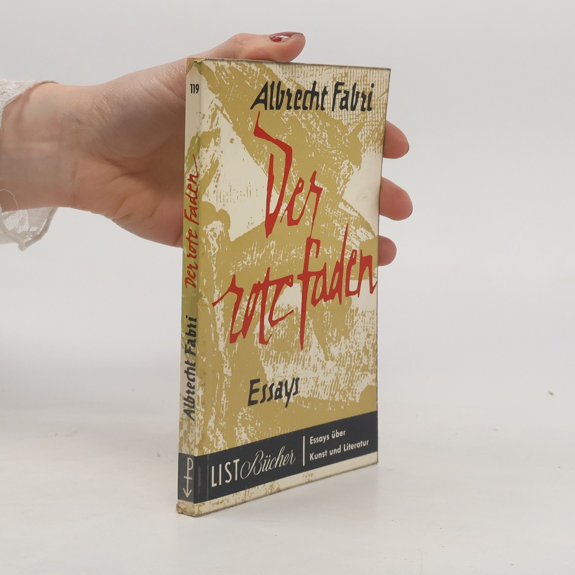 Albrecht Fabri Der rote faden