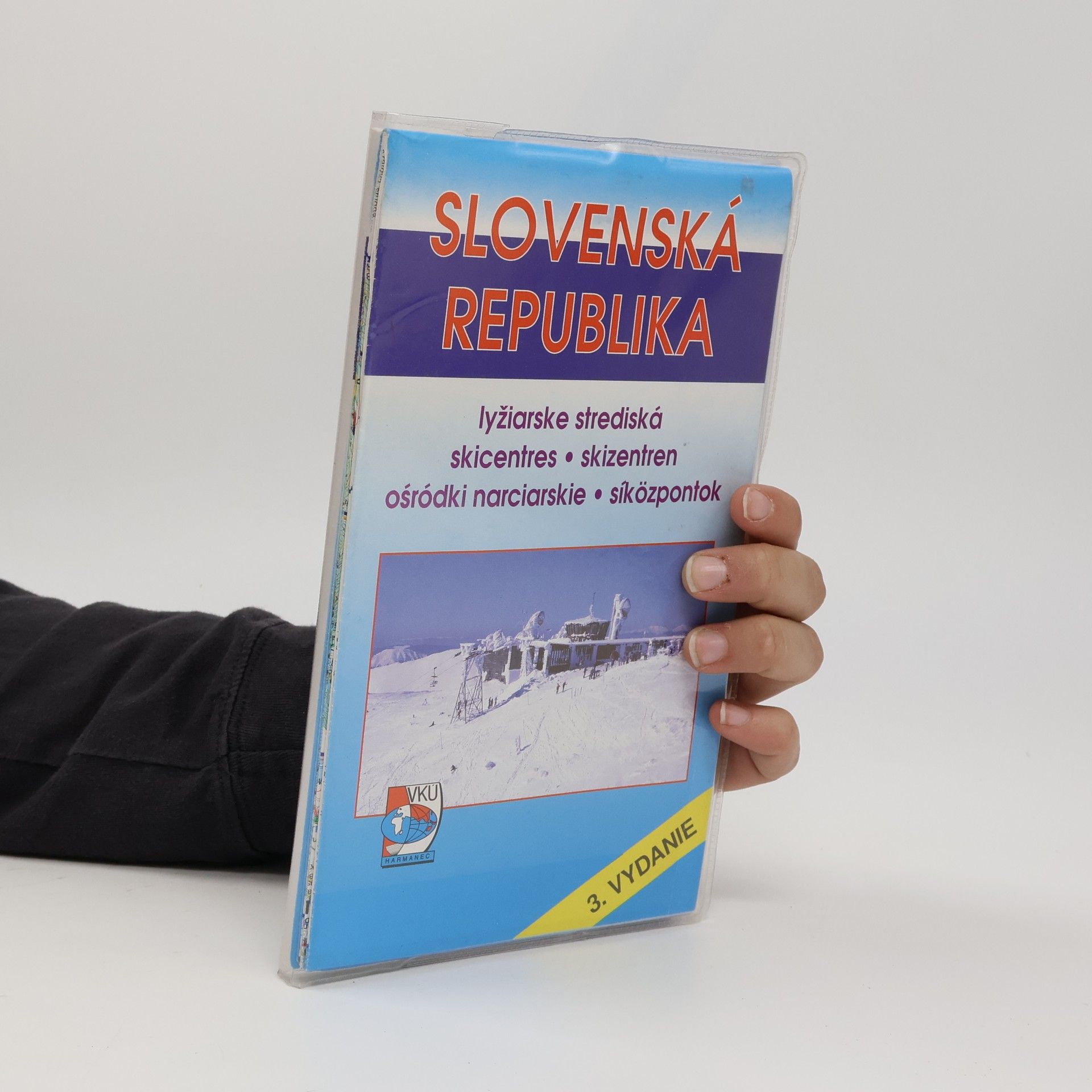 Vojenský Kartografický Ústav Slovenská republika : mapa lyžiarskych stredísk 1:500 000 - 3. vydanie