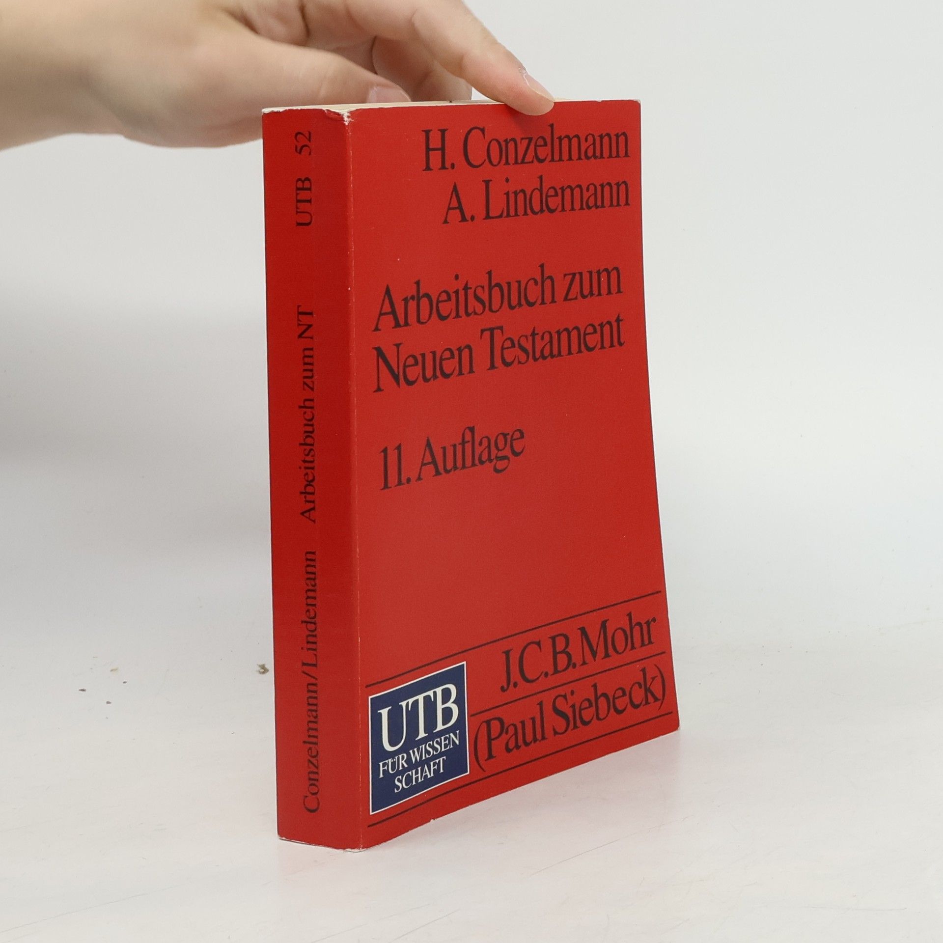 Andreas Lindemann Arbeitsbuch zum Neuen Testament
