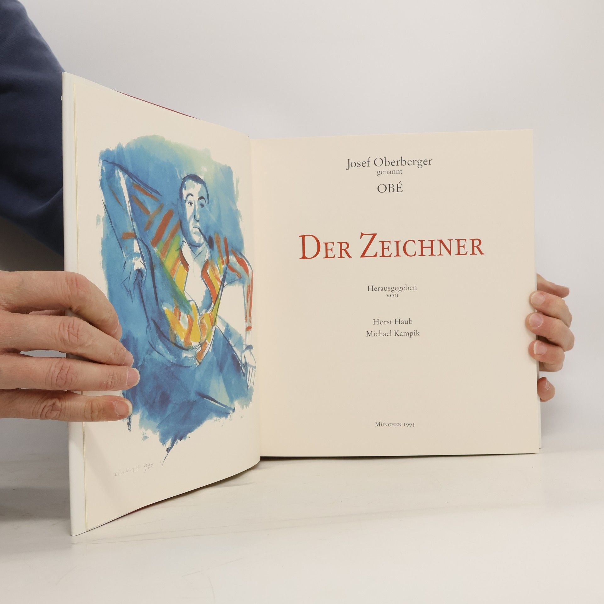 Josef Oberberger Josef Oberberger genannt Obé, der Zeichner