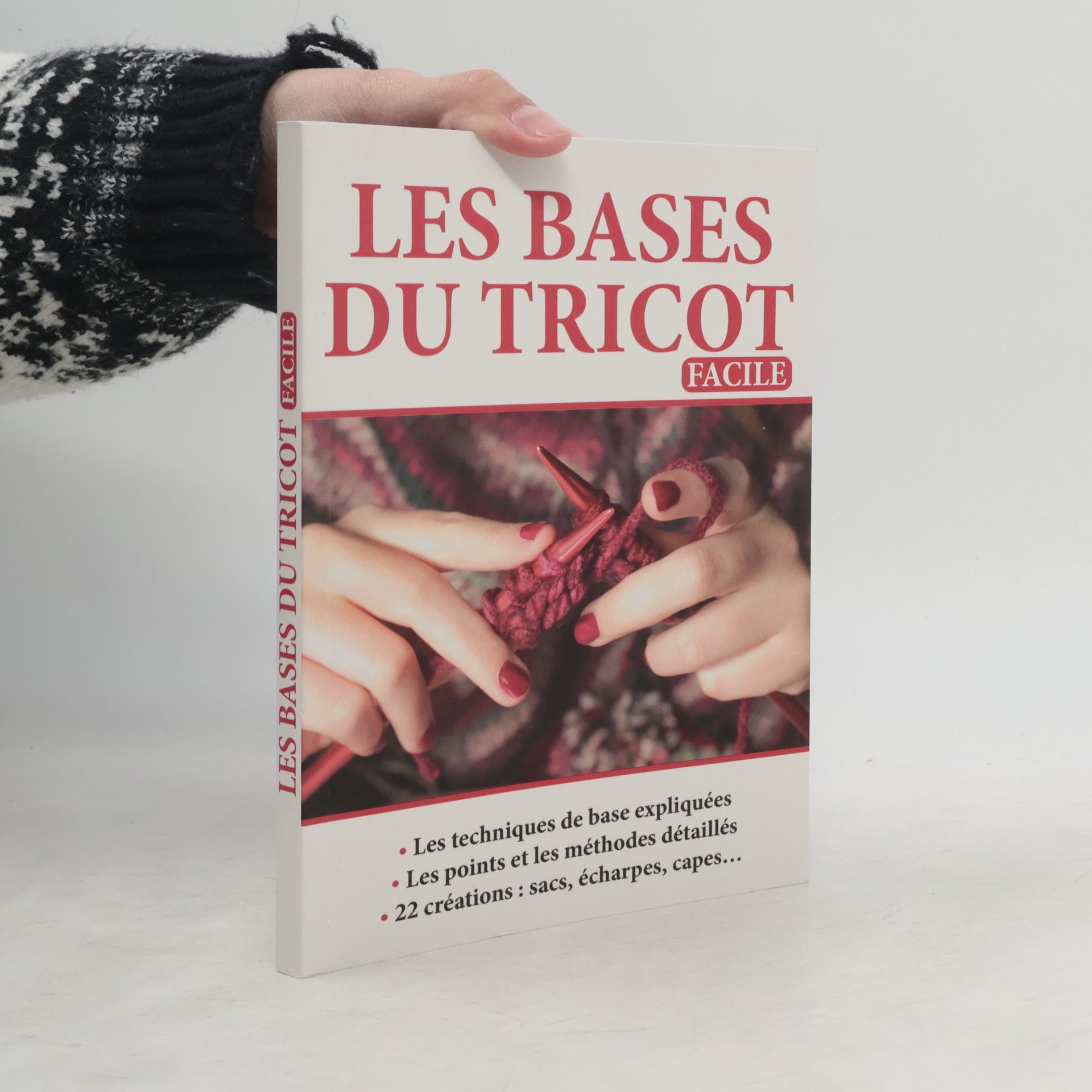 Anastasiia Brozinska Les bases du tricot facile