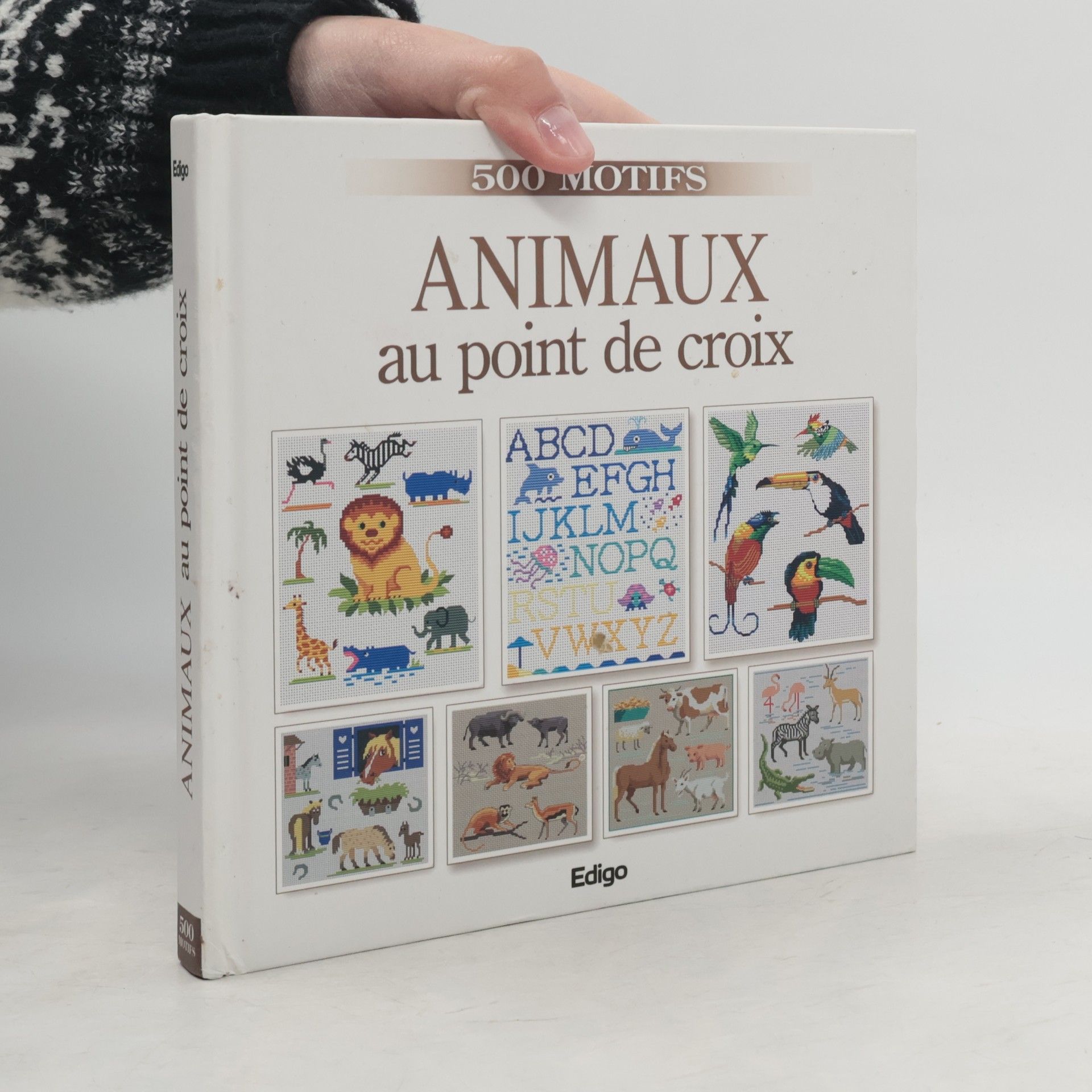 Brigitte Roquemont Animaux au point de croix