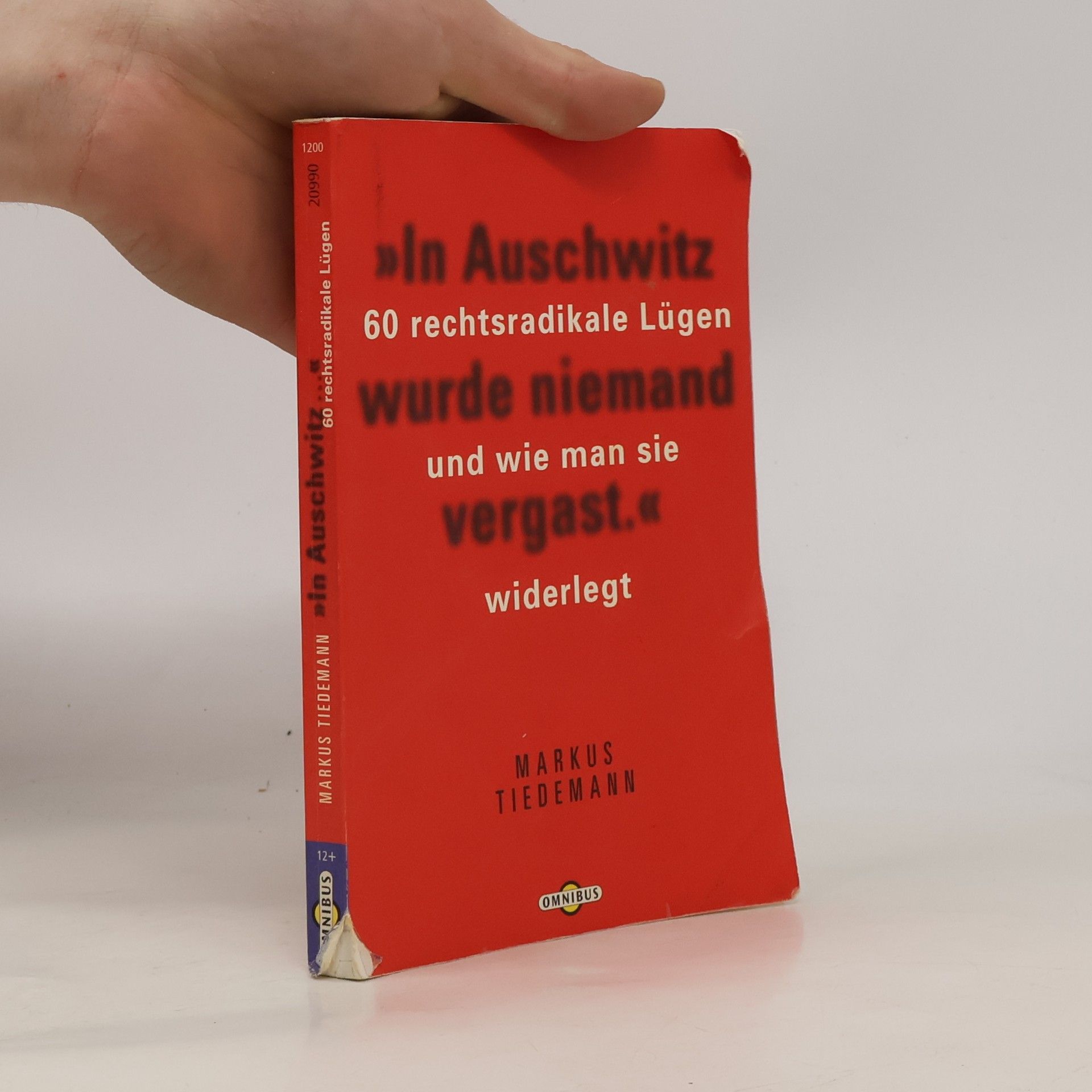 Markus Tiedemann "In Auschwitz wurde niemand vergast"