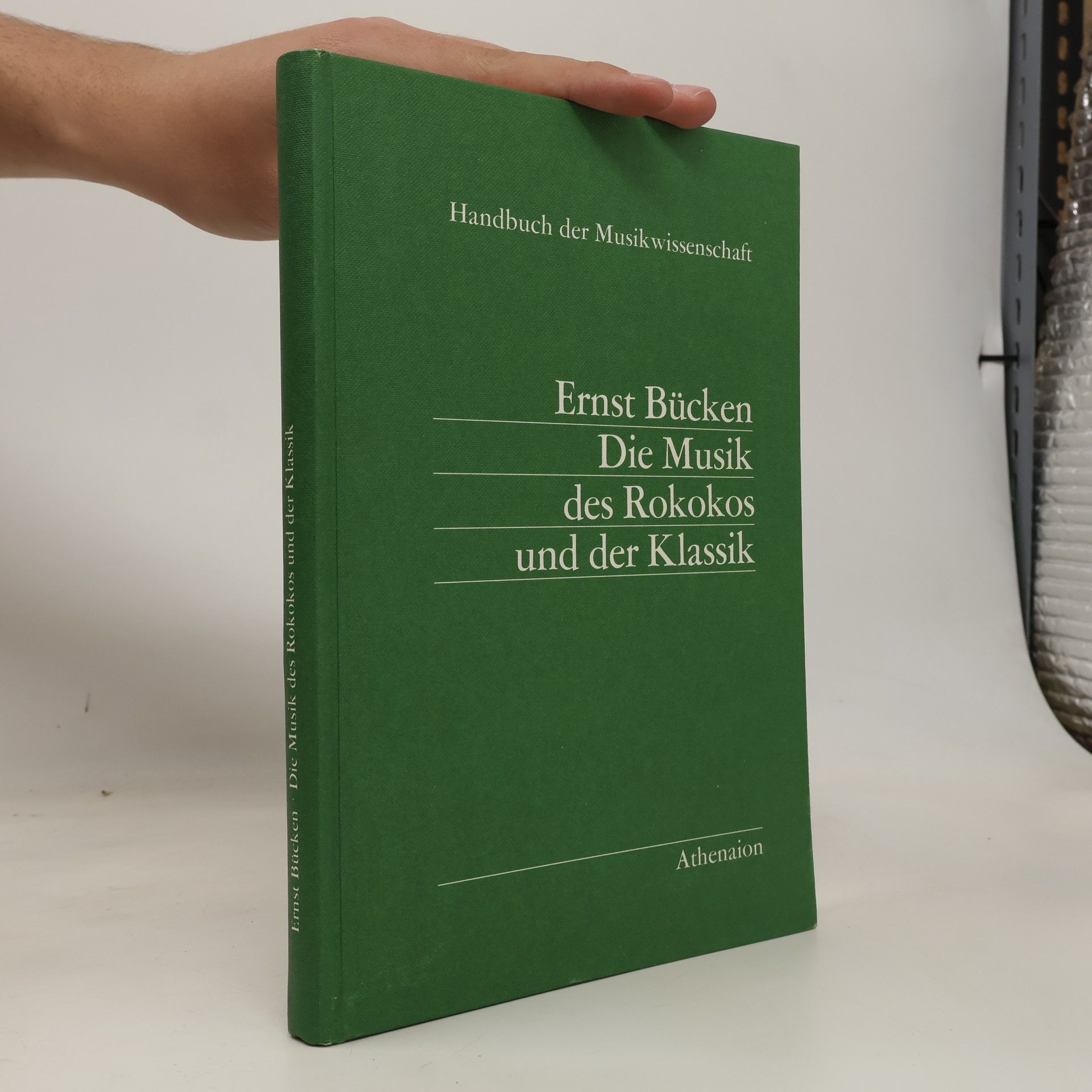 Ernst Bücken Die Musik des Rokokos und der Klassik