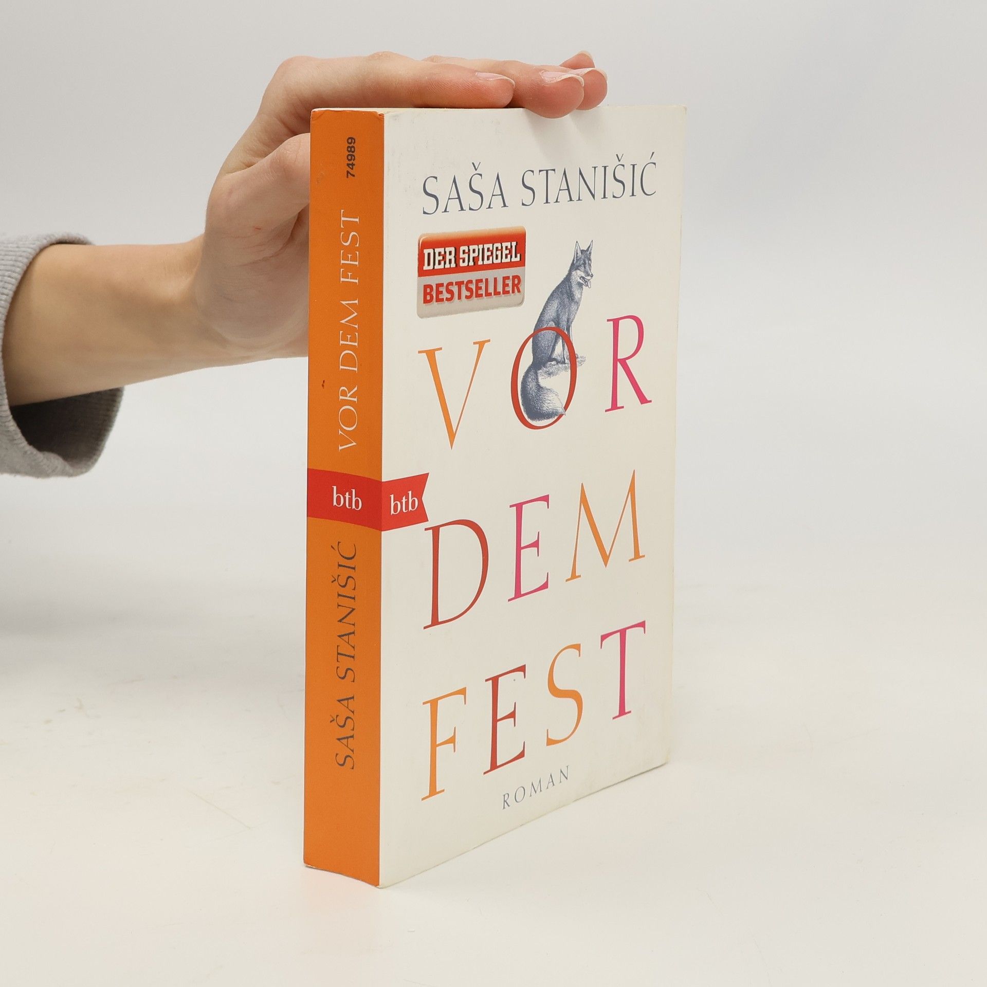 Saša Stanišič Vor dem Fest